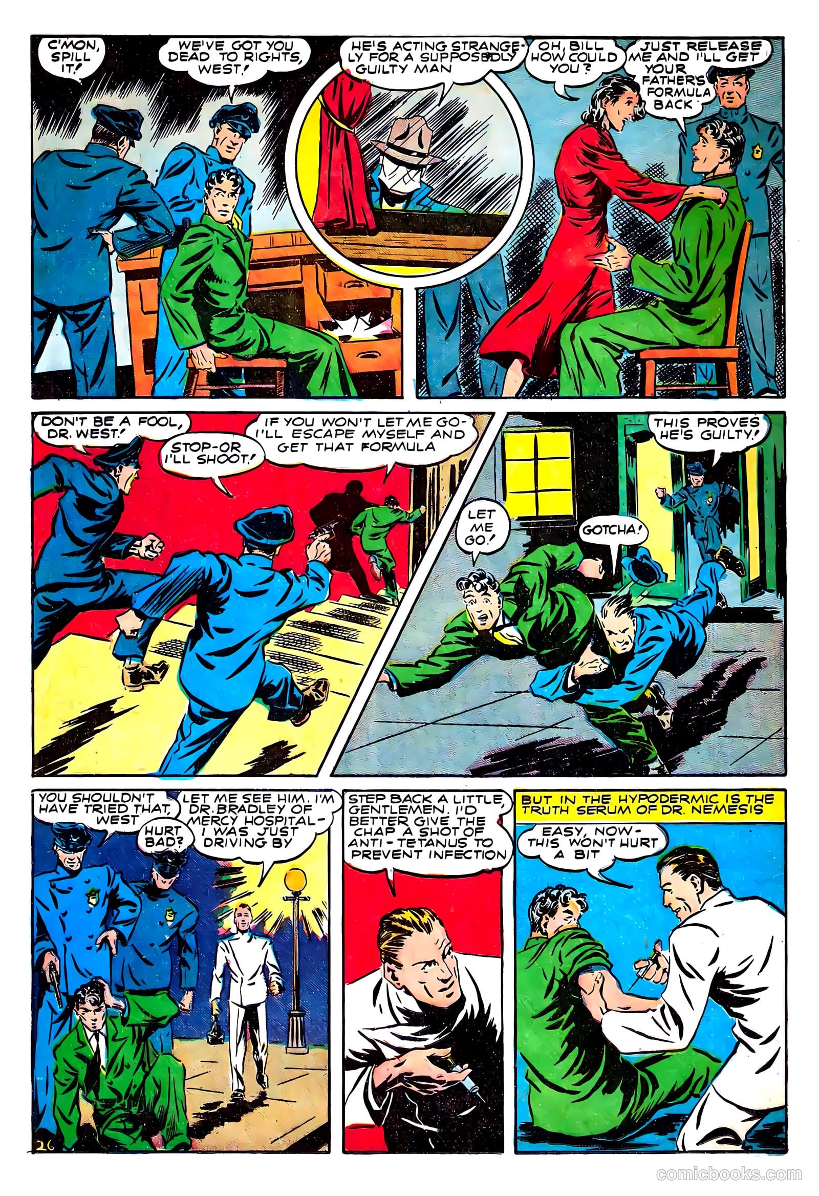 Lightning Comics #3 (1941) — page 28 of 68
