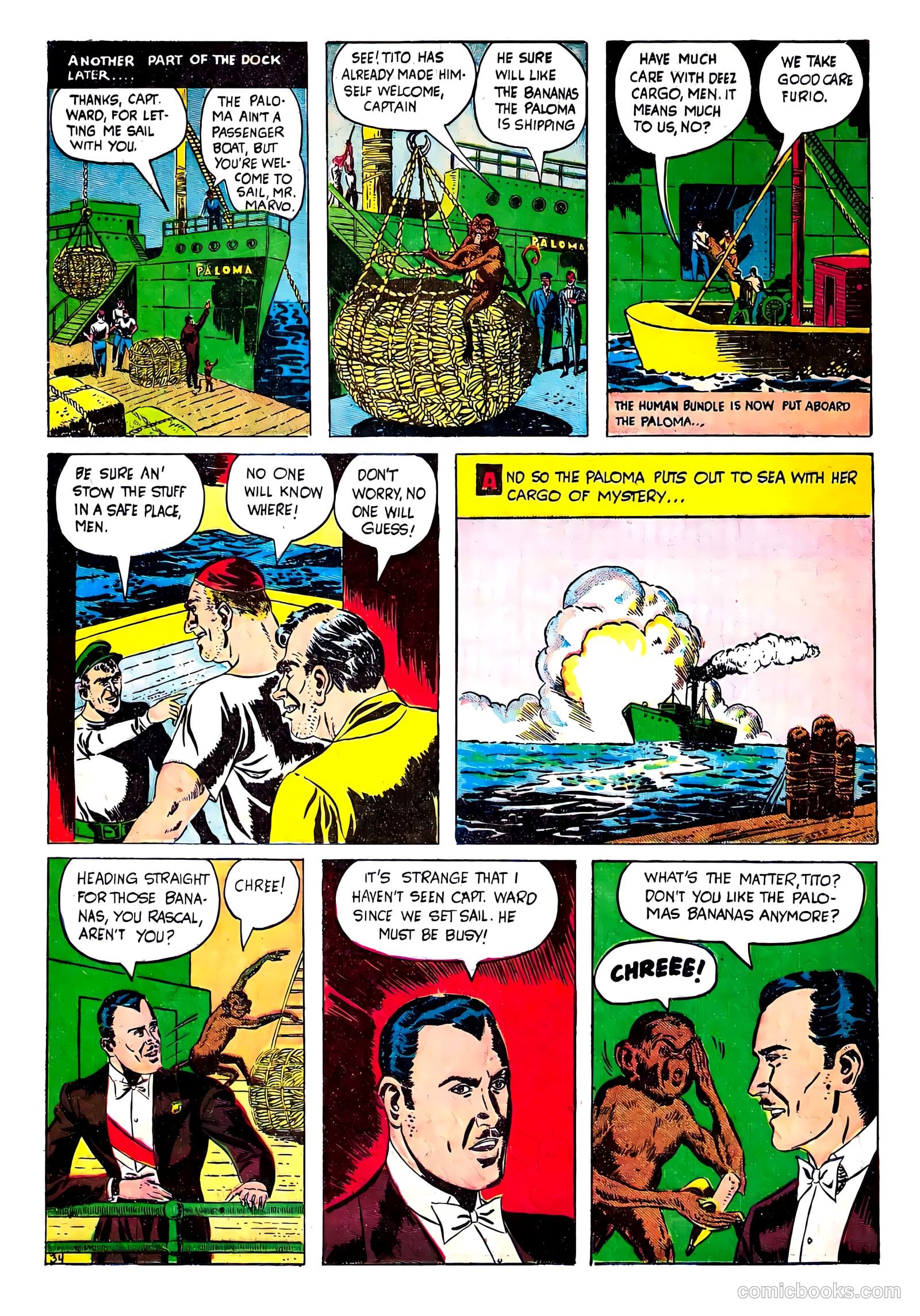 Lightning Comics #3 (1941) — page 36 of 68