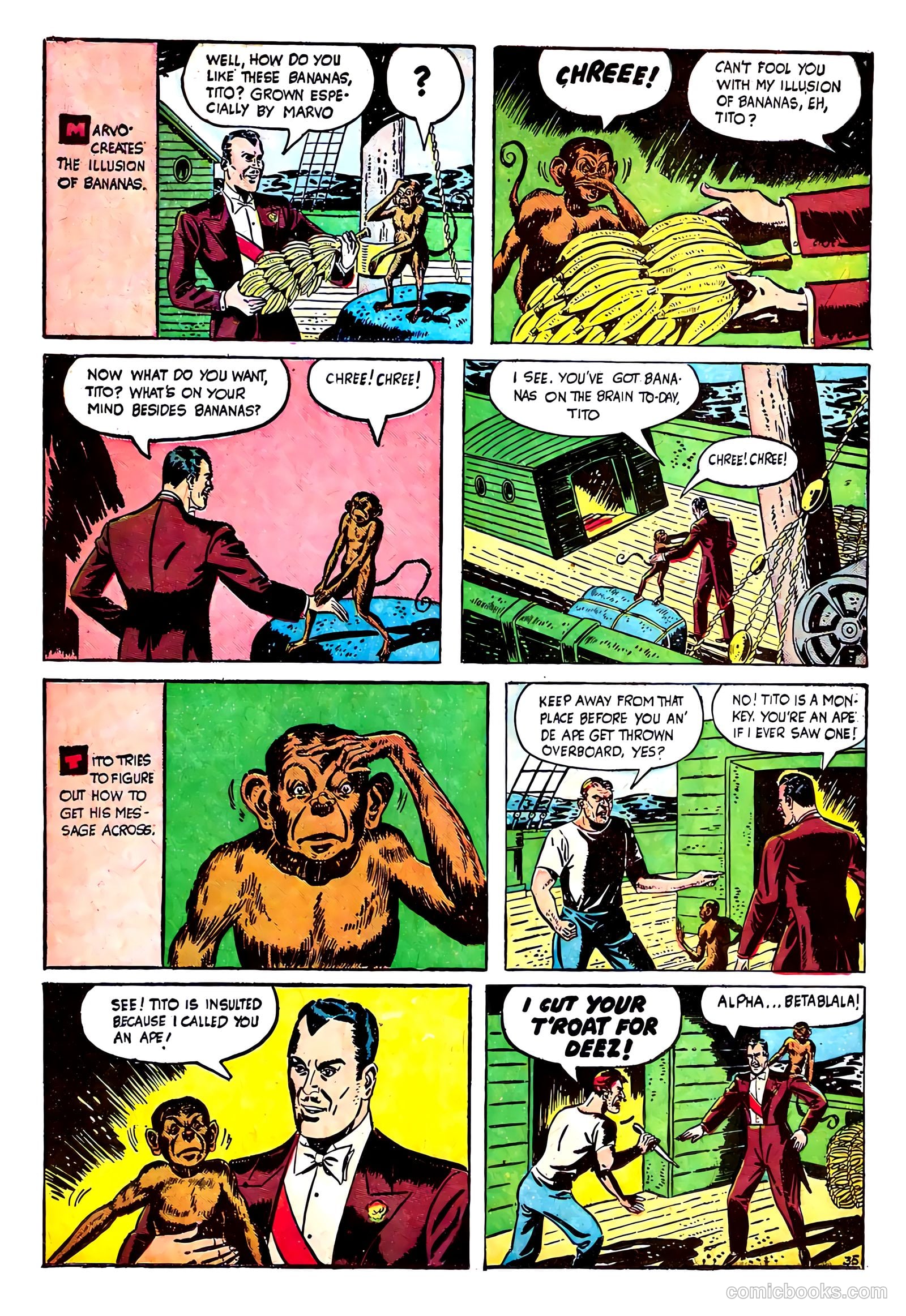 Lightning Comics #3 (1941) — page 37 of 68