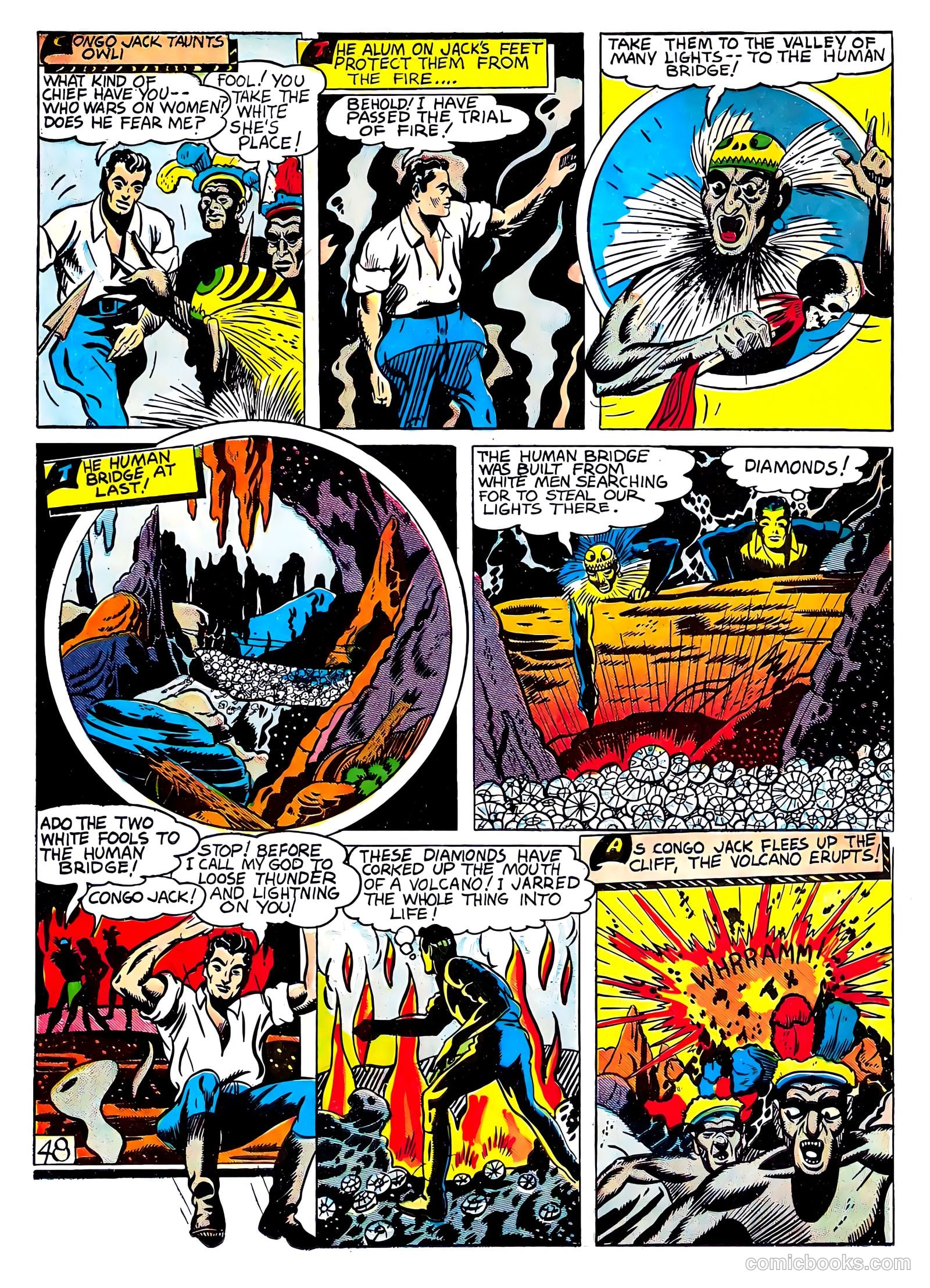 Lightning Comics #3 (1941) — page 50 of 68