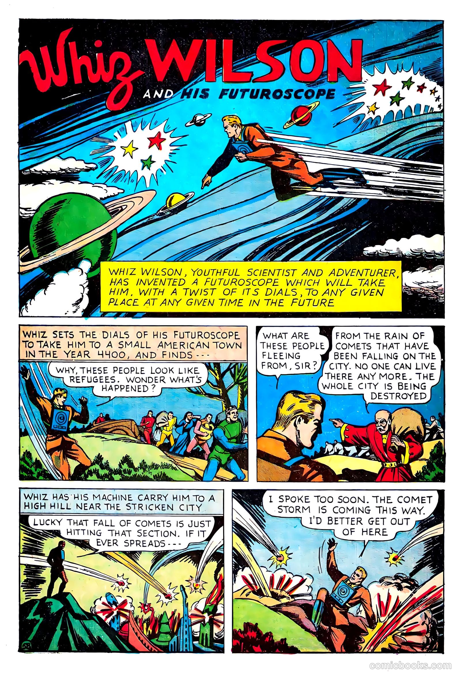 Lightning Comics #3 (1941) — page 60 of 68