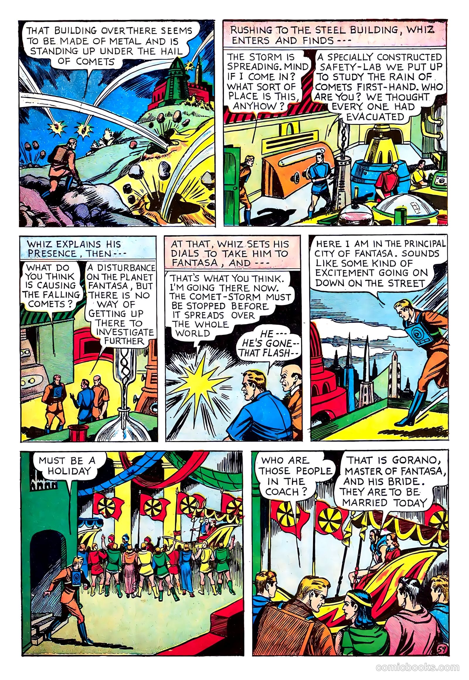 Lightning Comics #3 (1941) — page 61 of 68