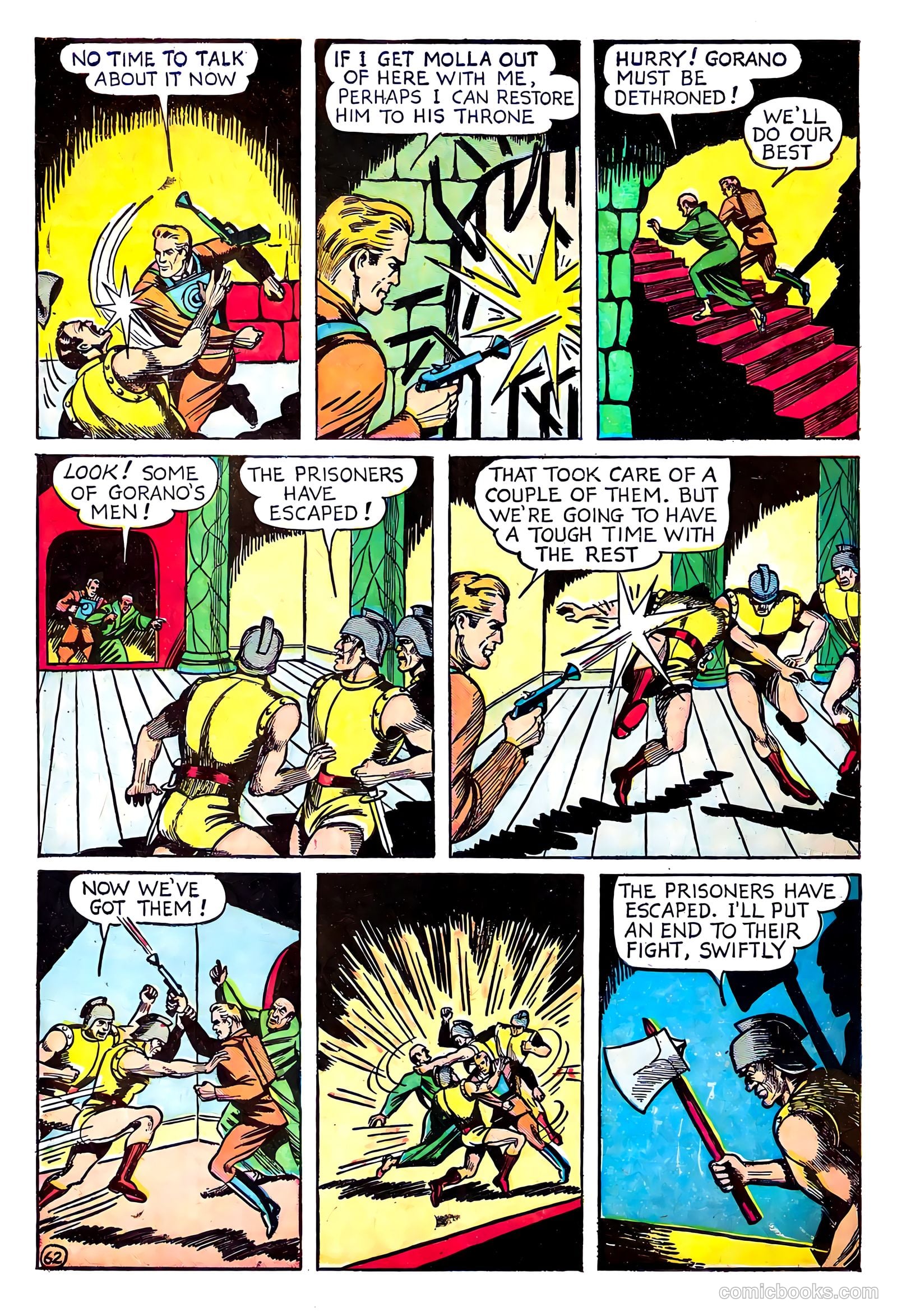 Lightning Comics #3 (1941) — page 64 of 68