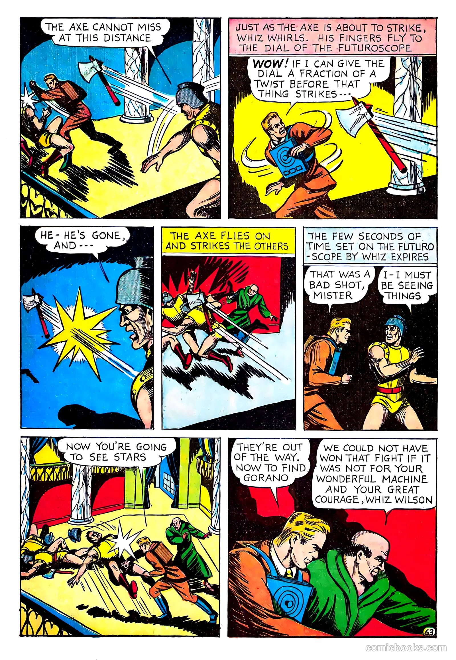 Lightning Comics #3 (1941) — page 65 of 68