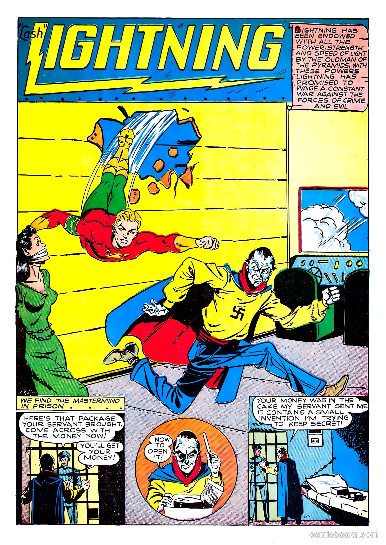 Lightning Comics #3 (1941) — page 3 of 68