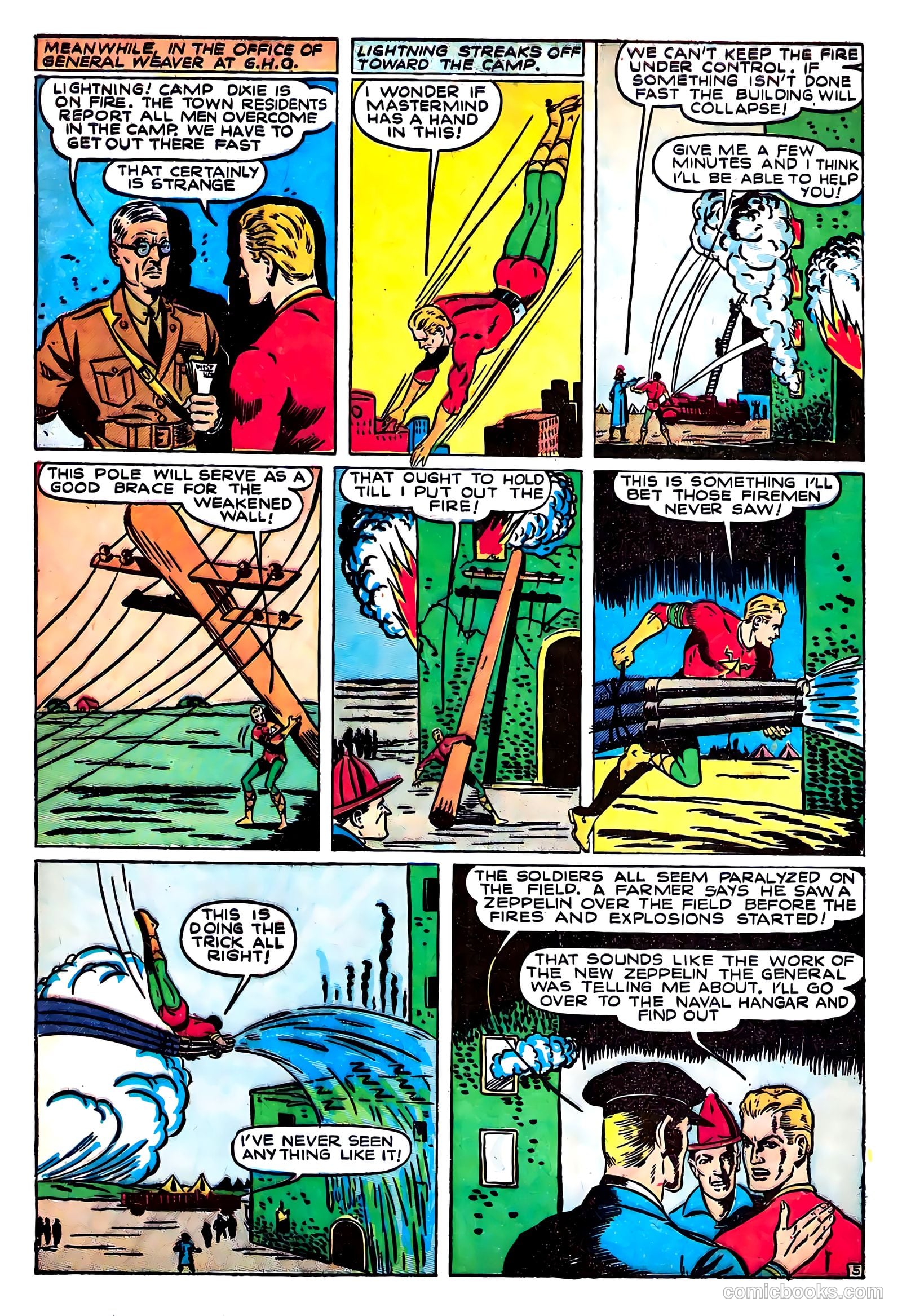 Lightning Comics #3 (1941) — page 7 of 68