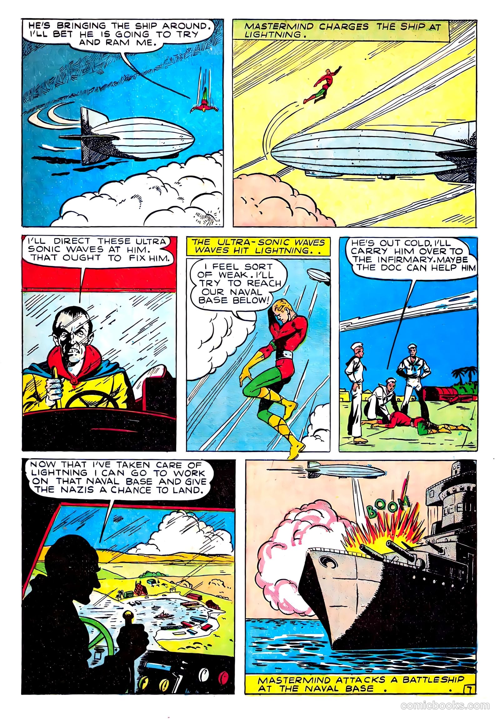 Lightning Comics #3 (1941) — page 9 of 68