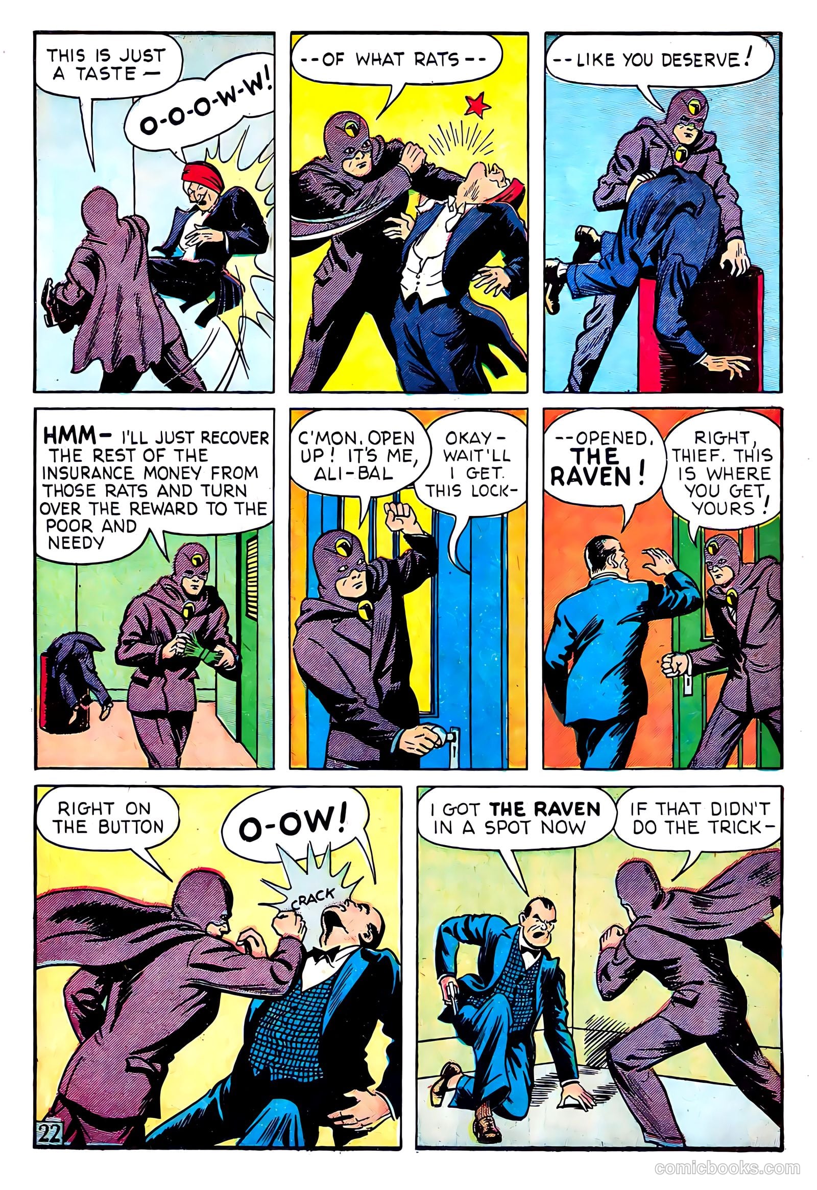 Lightning Comics #3 (1941) — page 24 of 68