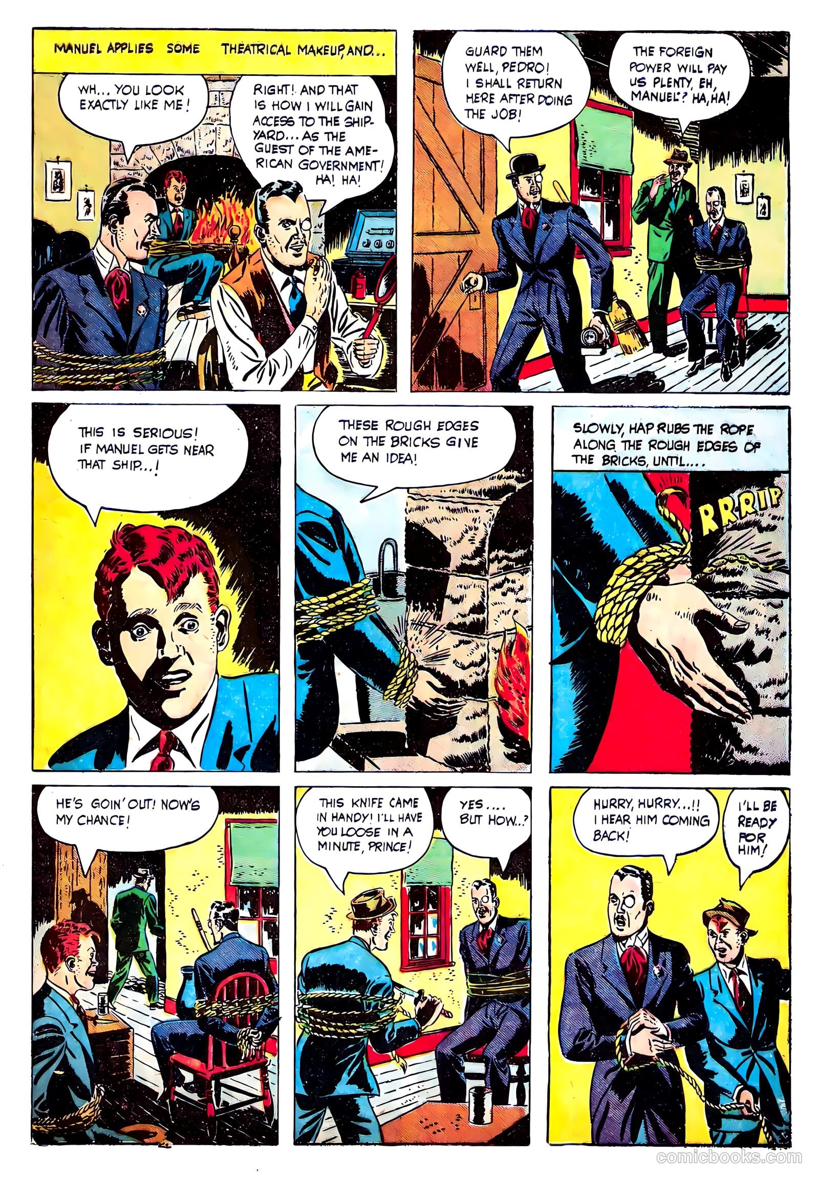 Lightning Comics #3 (1941) — page 55 of 68