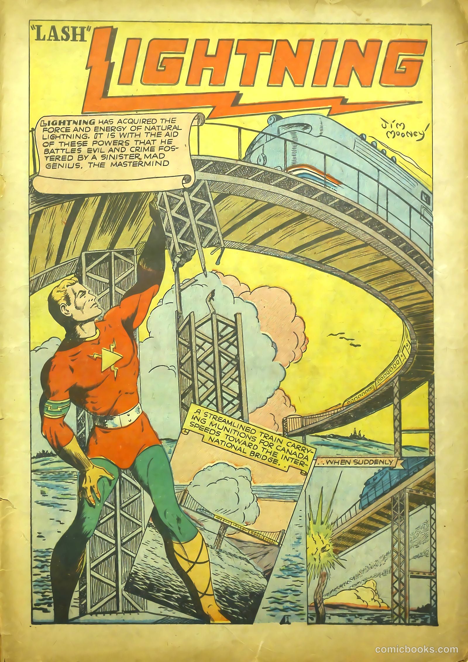 Lightning Comics #4 (1941) — page 2 of 66