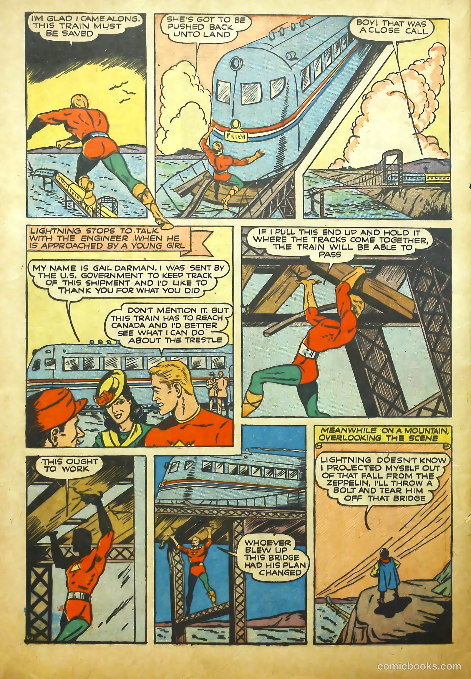 Lightning Comics #4 (1941) — page 3 of 66
