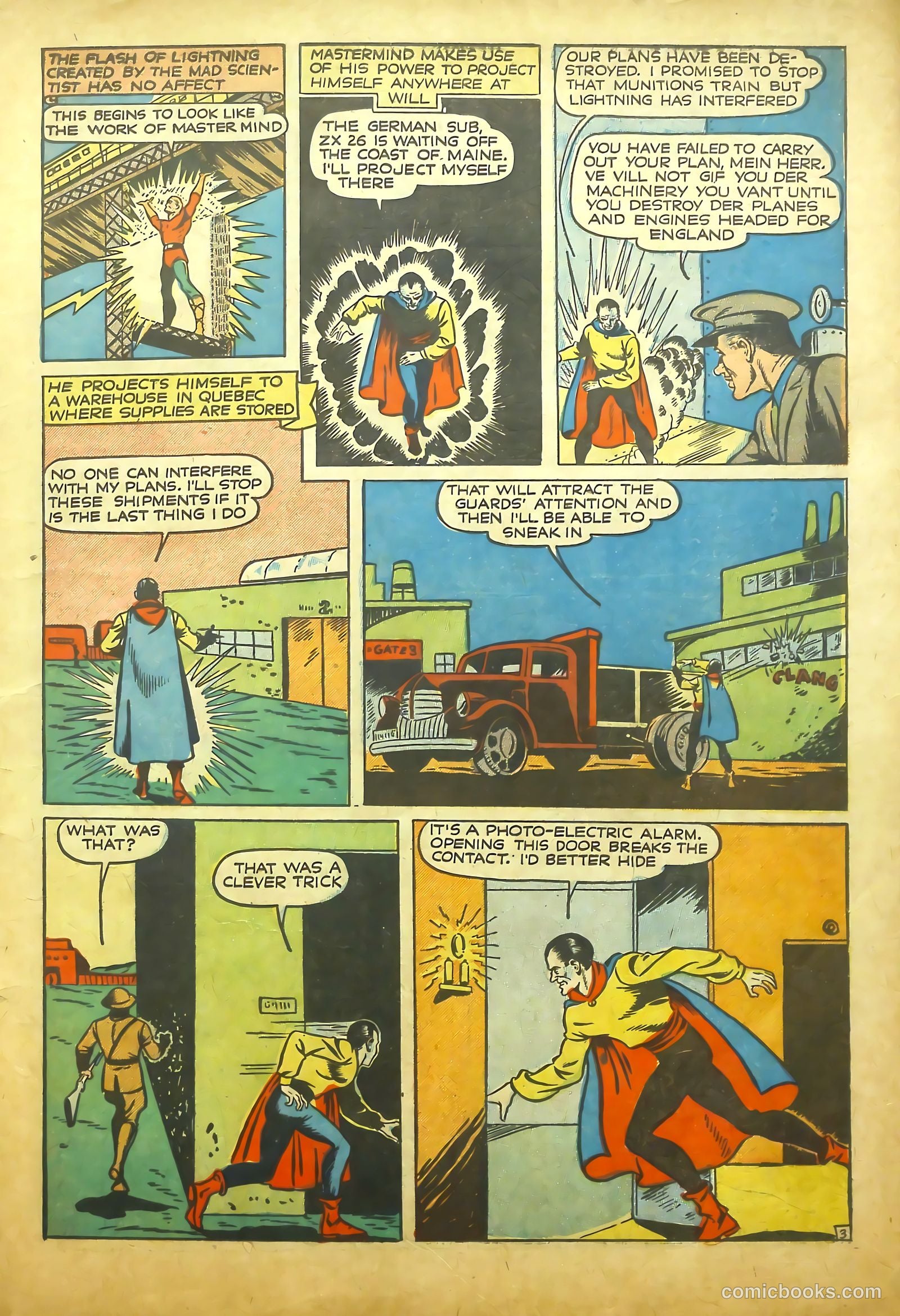 Lightning Comics #4 (1941) — page 4 of 66