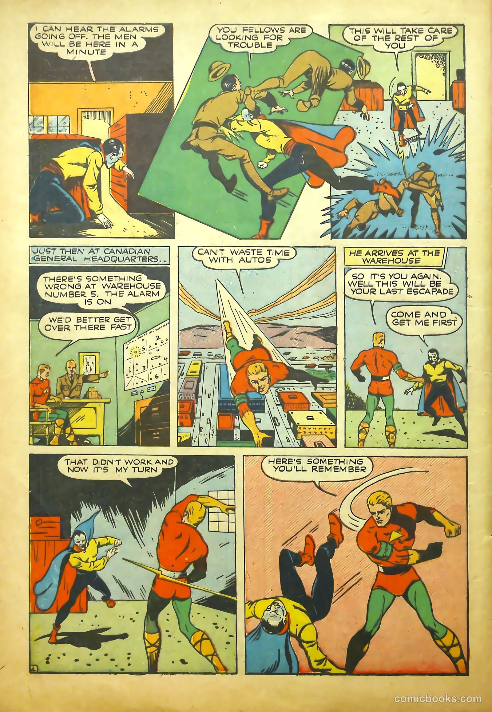 Lightning Comics #4 (1941) — page 5 of 66