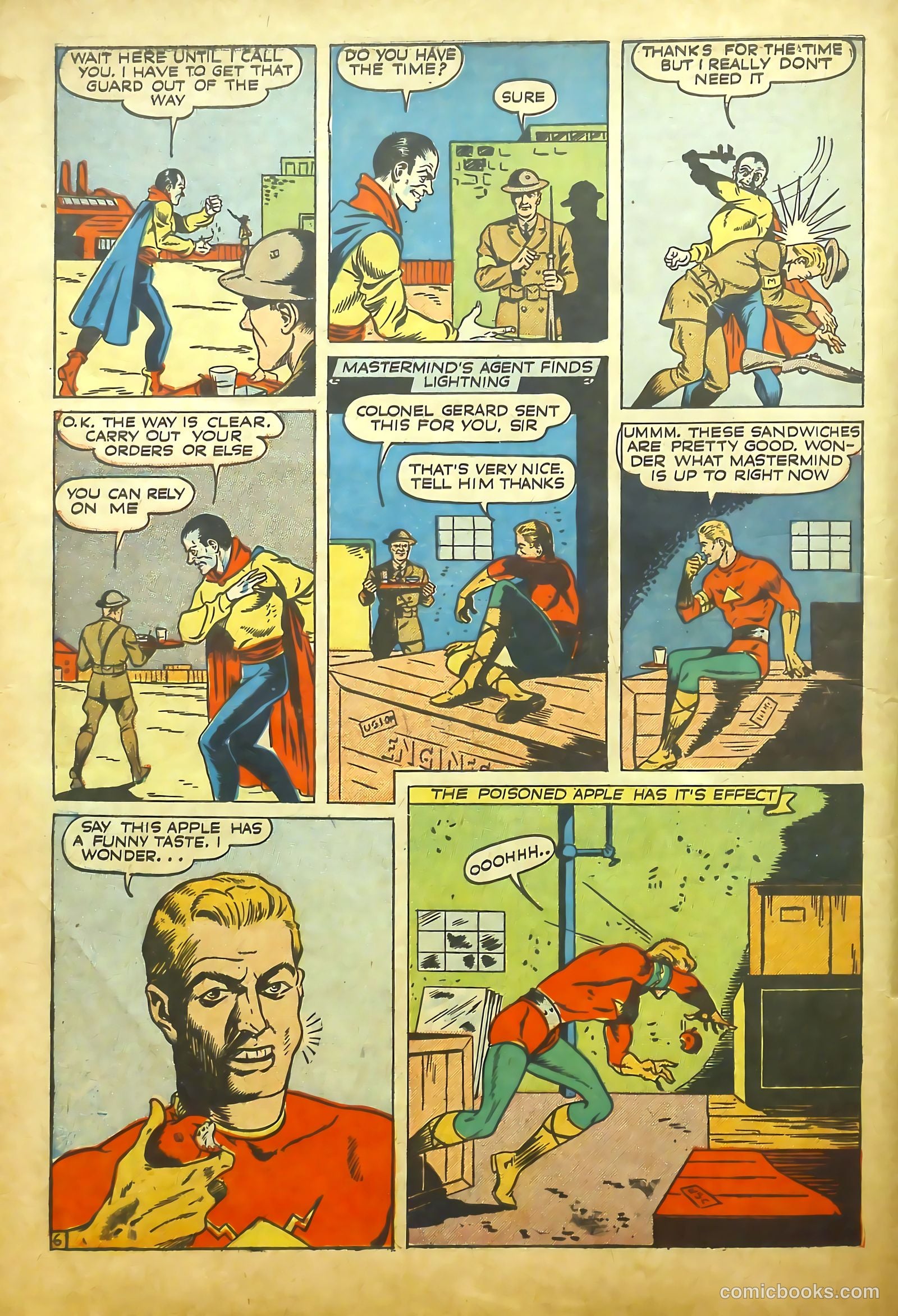 Lightning Comics #4 (1941) — page 7 of 66