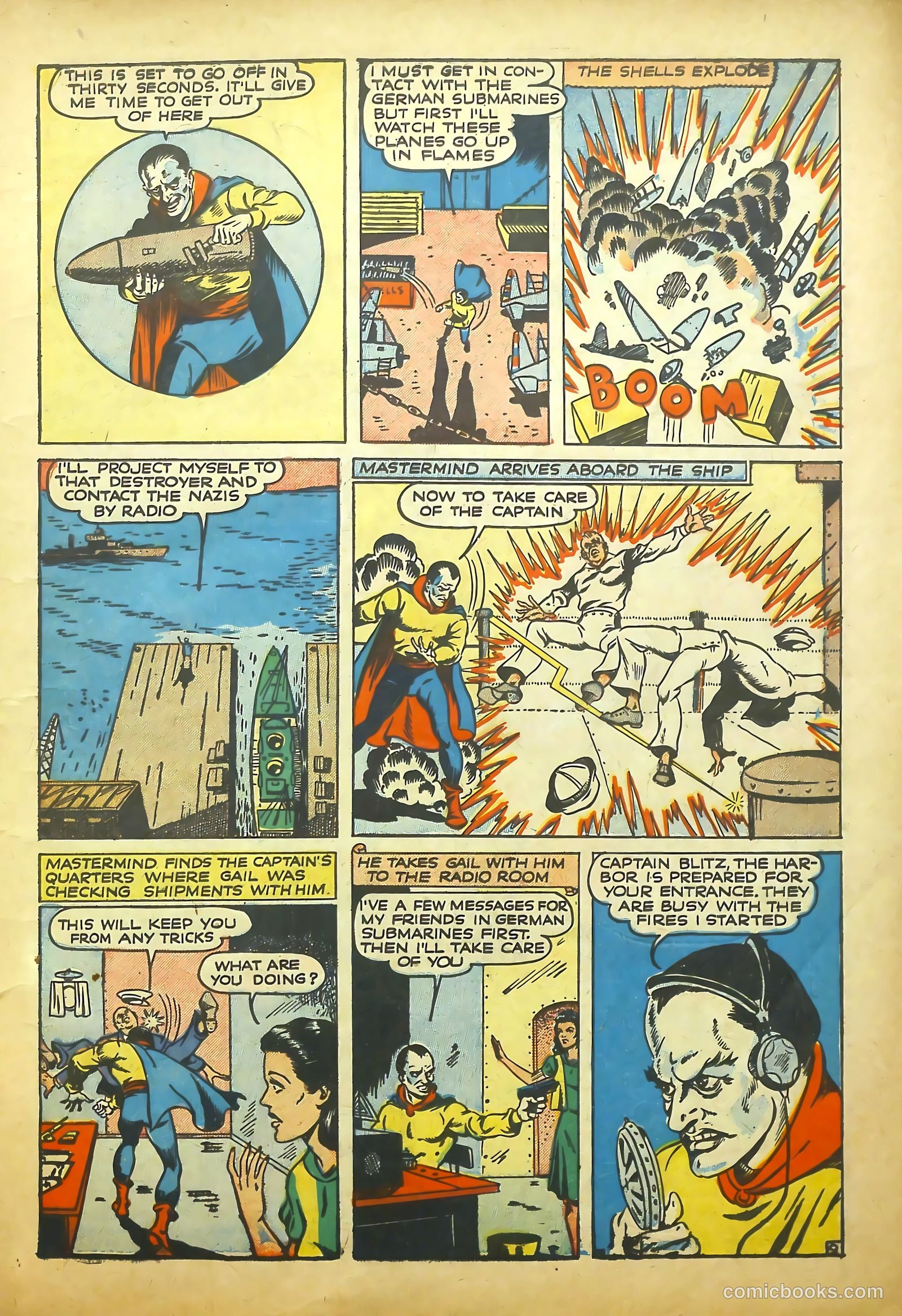 Lightning Comics #4 (1941) — page 10 of 66