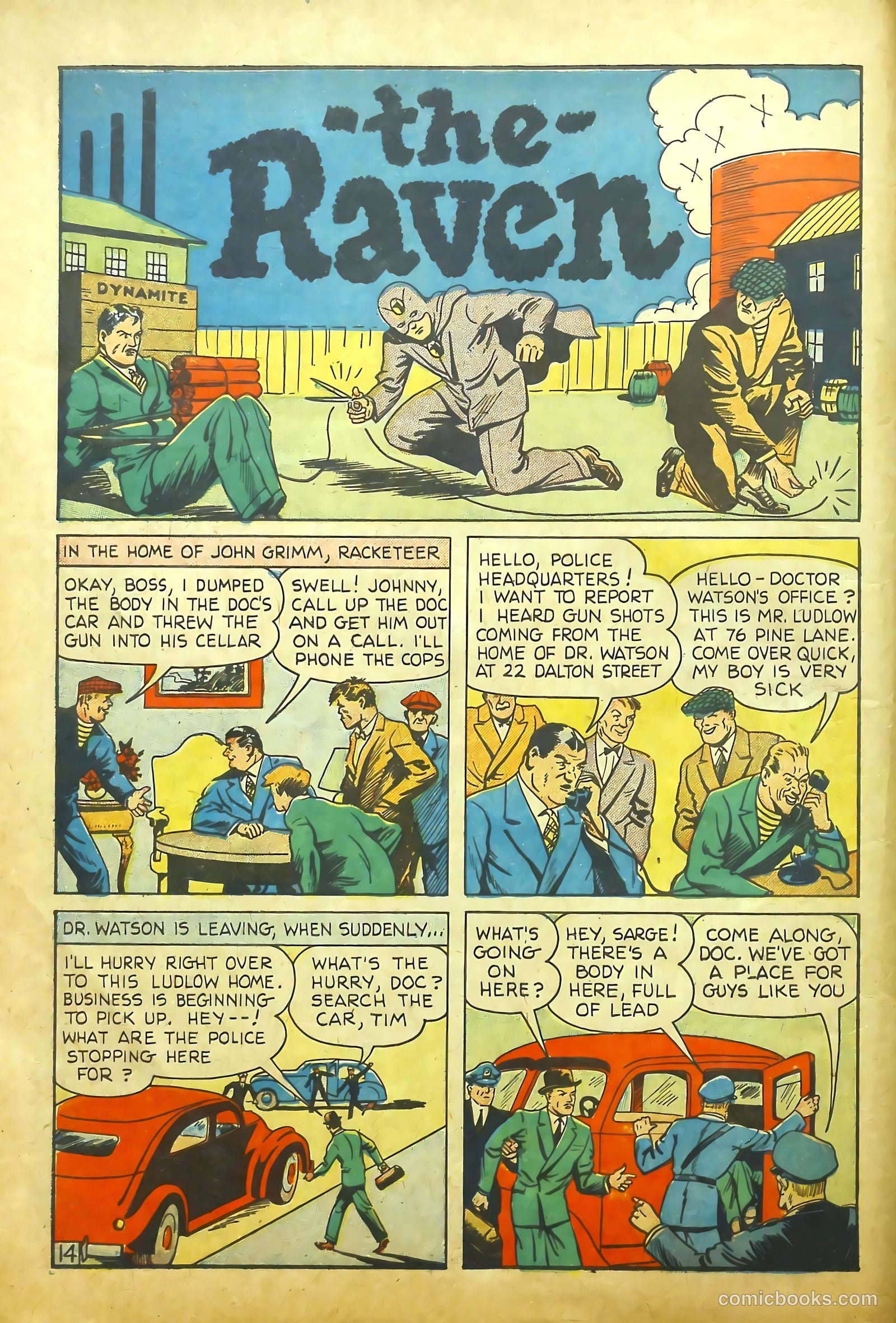 Lightning Comics #4 (1941) — page 15 of 66