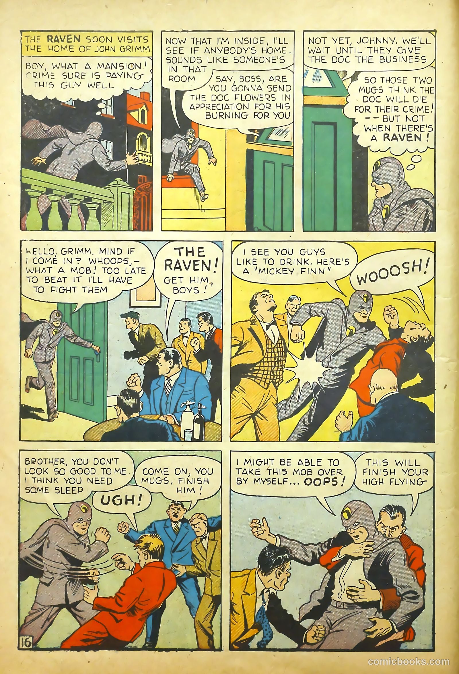 Lightning Comics #4 (1941) — page 17 of 66