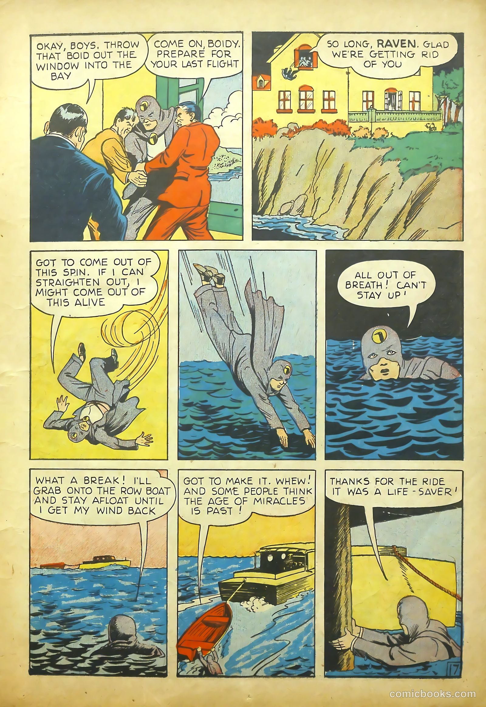 Lightning Comics #4 (1941) — page 18 of 66