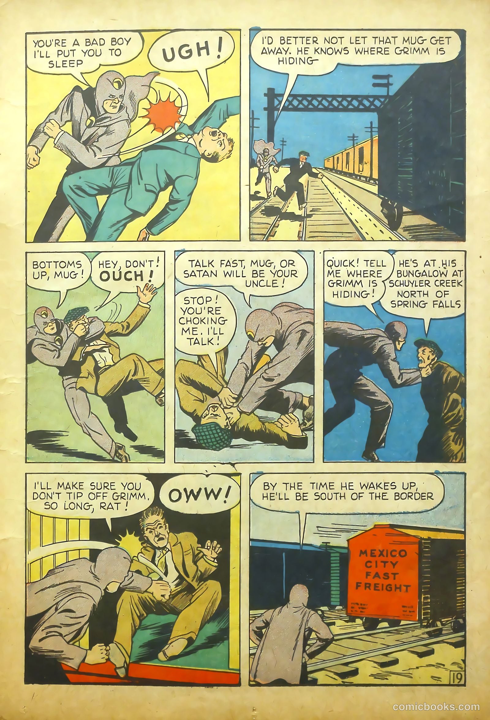 Lightning Comics #4 (1941) — page 20 of 66