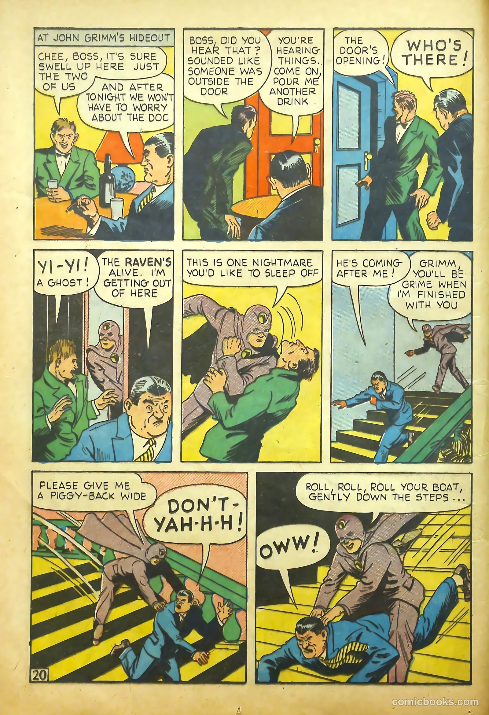 Lightning Comics #4 (1941) — page 21 of 66