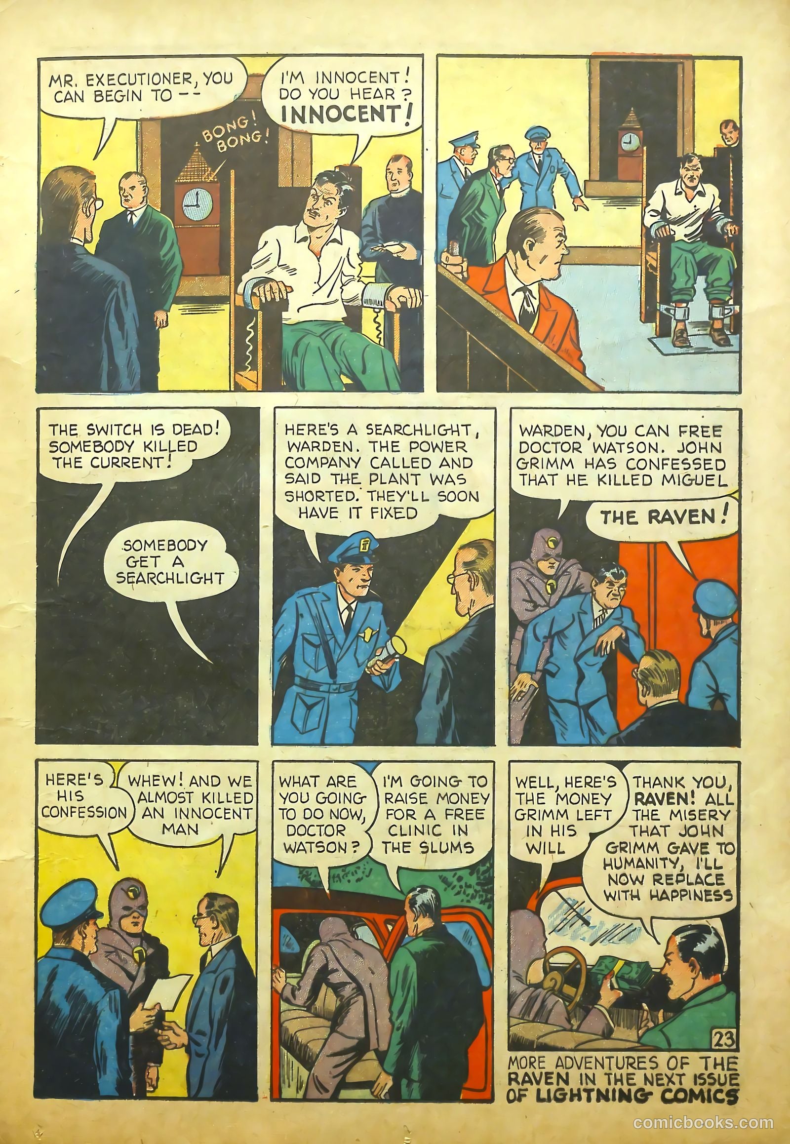 Lightning Comics #4 (1941) — page 24 of 66