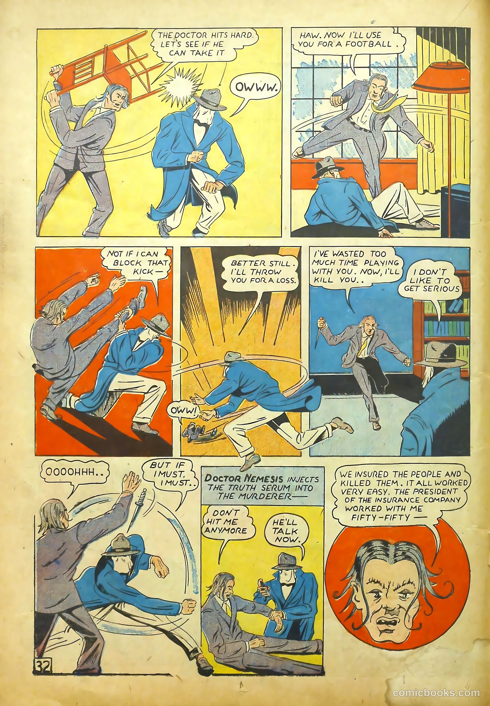 Lightning Comics #4 (1941) — page 33 of 66