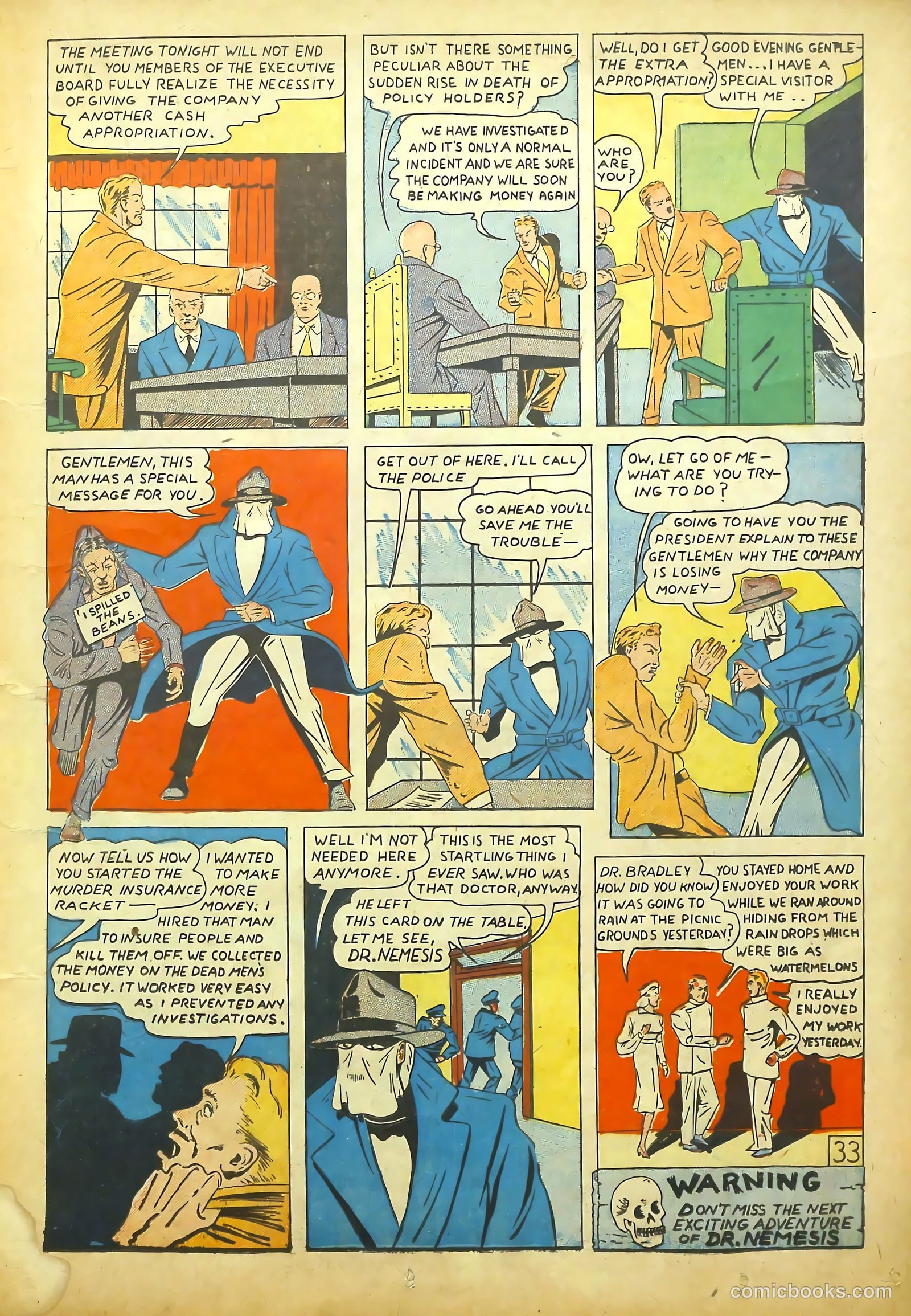 Lightning Comics #4 (1941) — page 34 of 66