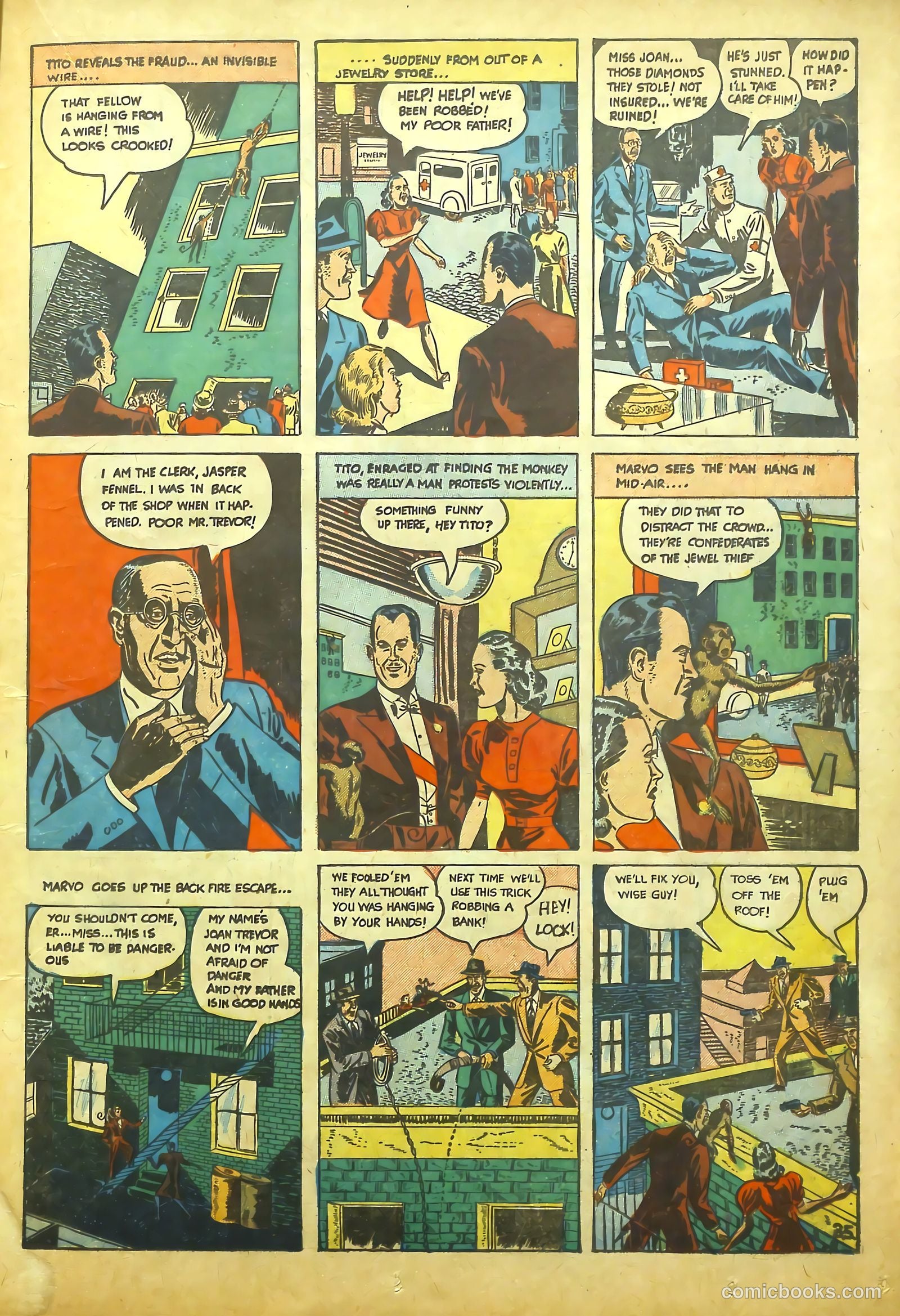 Lightning Comics #4 (1941) — page 36 of 66