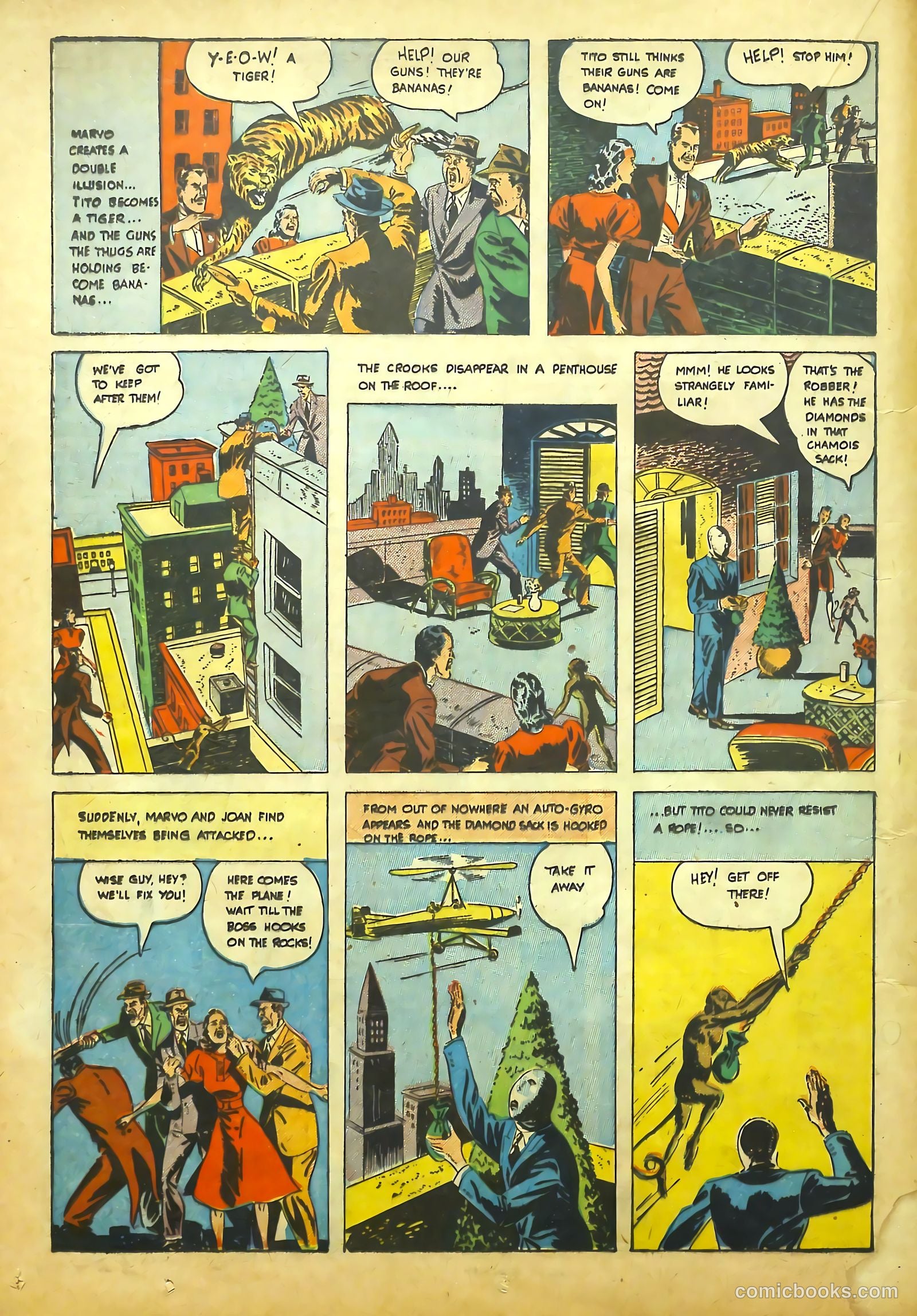 Lightning Comics #4 (1941) — page 37 of 66