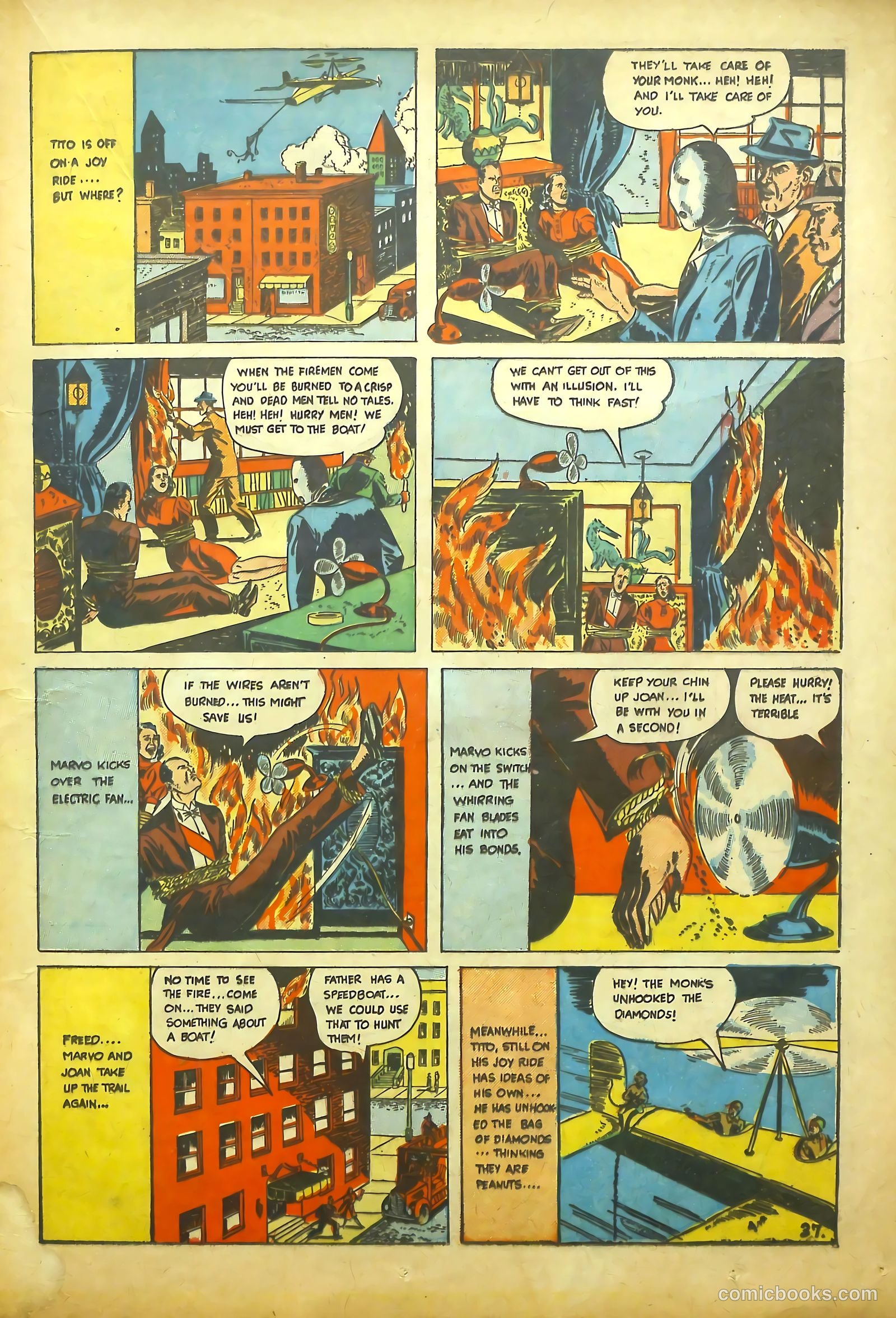 Lightning Comics #4 (1941) — page 38 of 66