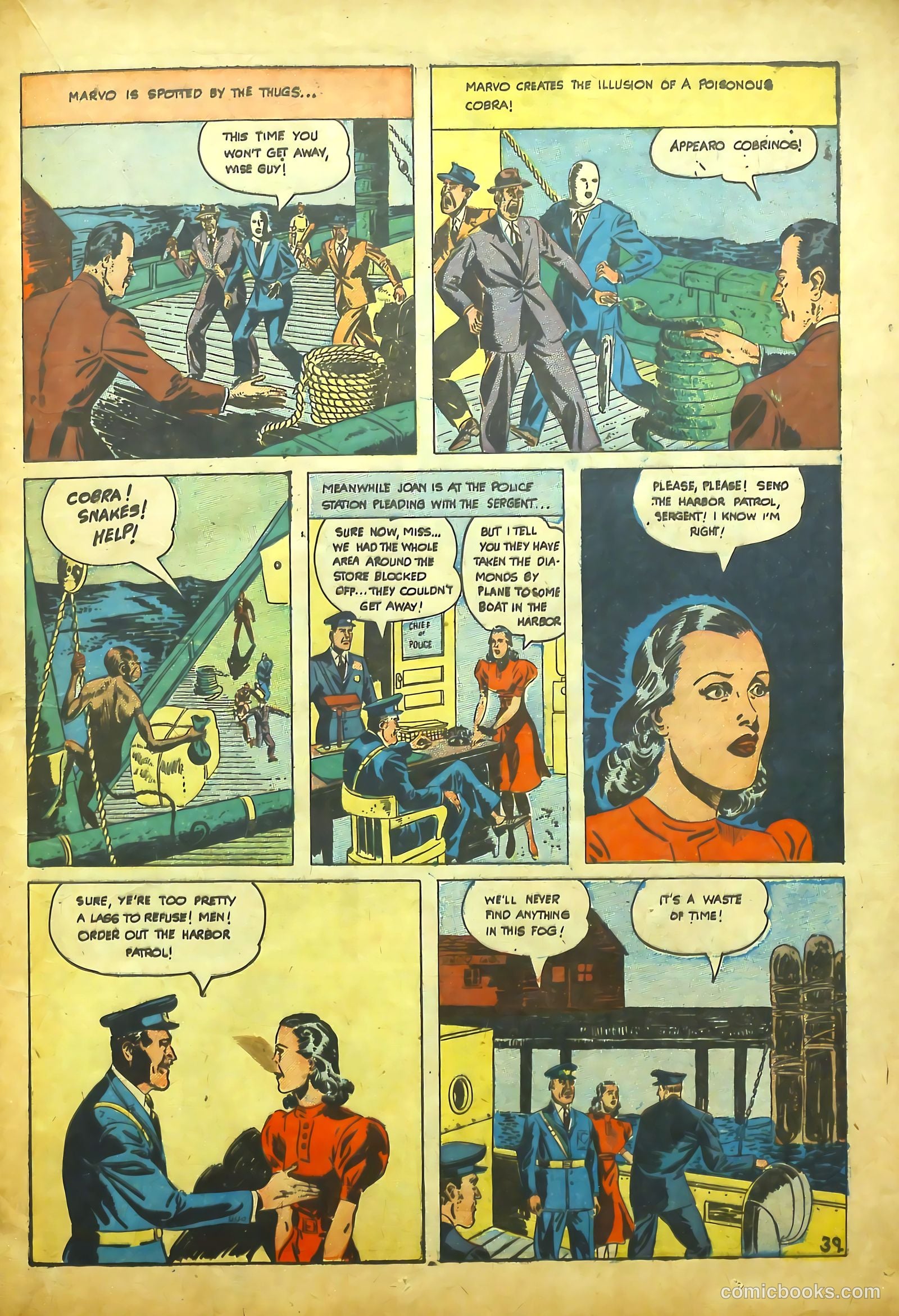 Lightning Comics #4 (1941) — page 40 of 66