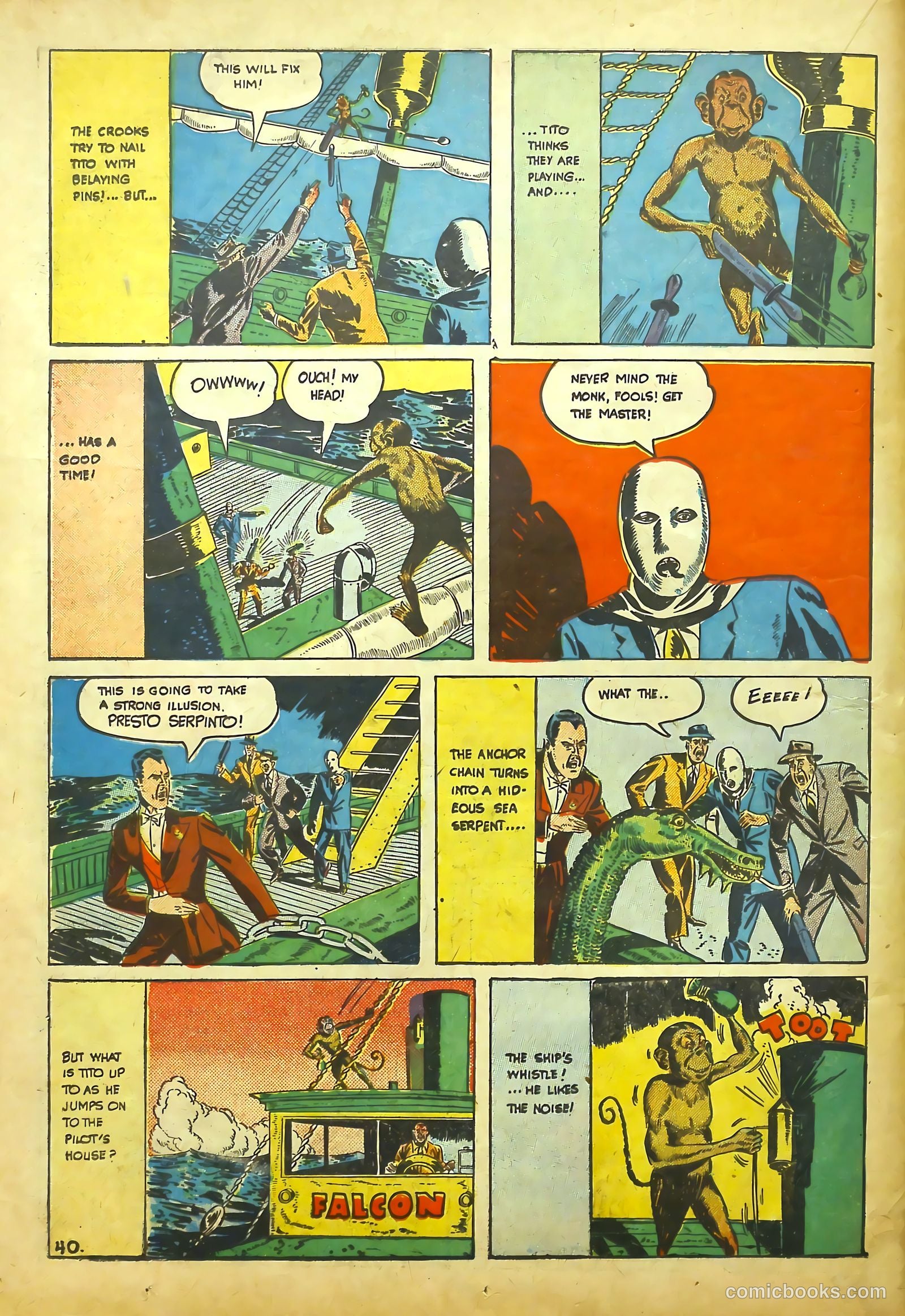 Lightning Comics #4 (1941) — page 41 of 66