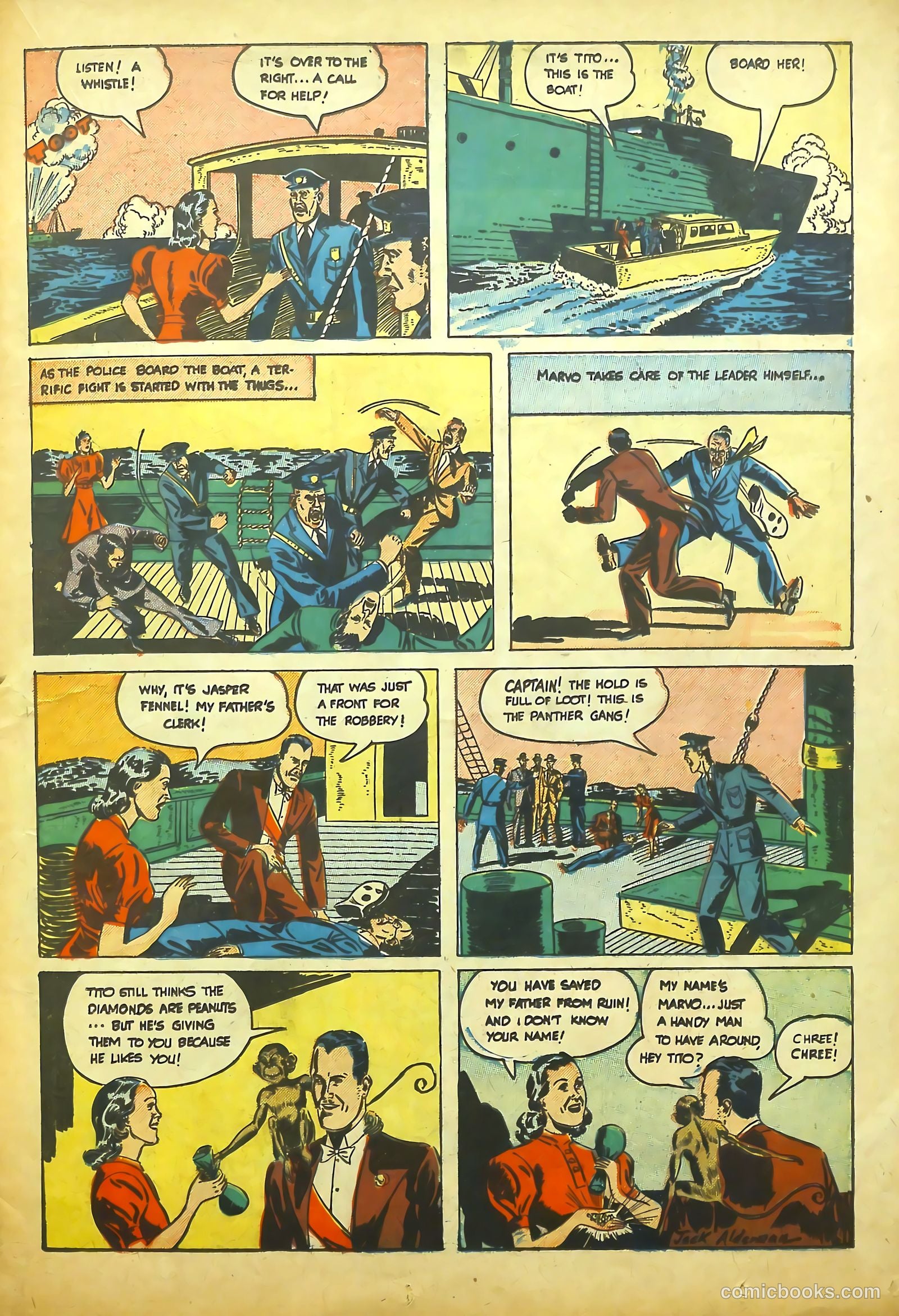 Lightning Comics #4 (1941) — page 42 of 66