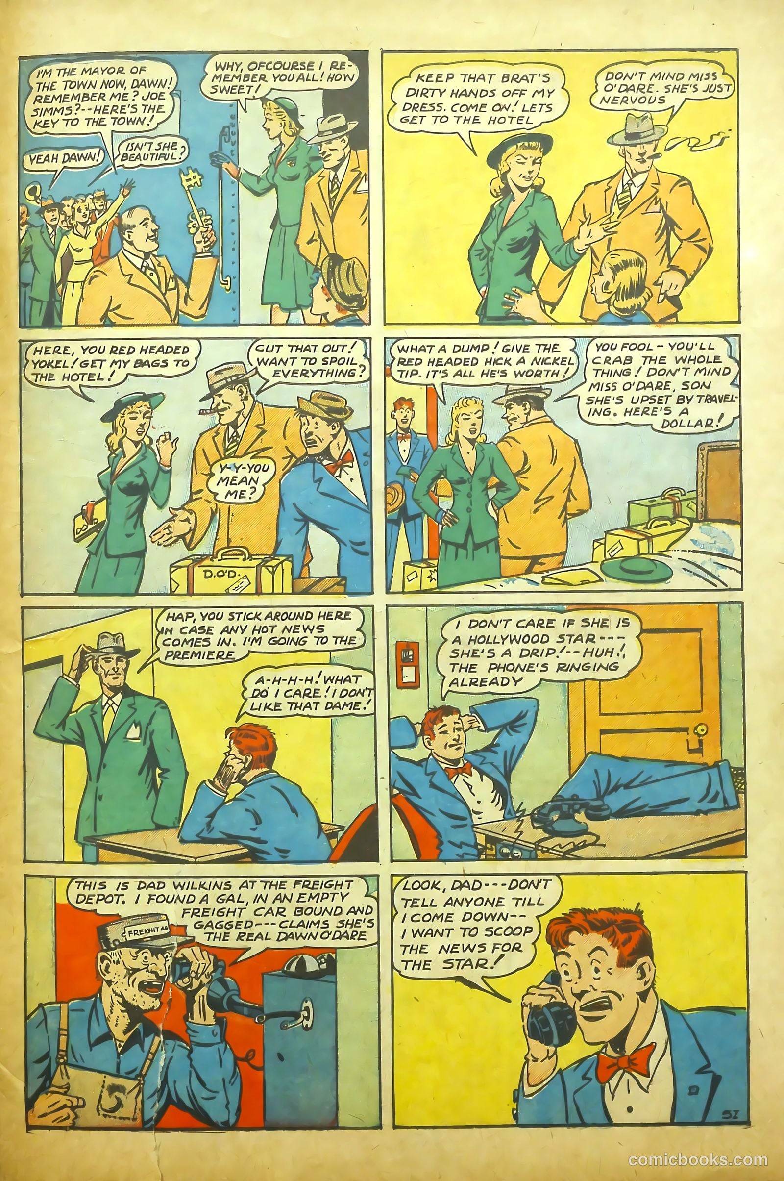 Lightning Comics #4 (1941) — page 52 of 66