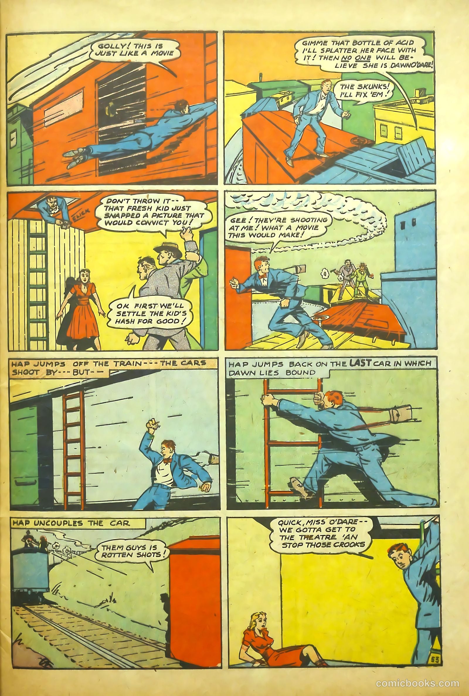 Lightning Comics #4 (1941) — page 54 of 66