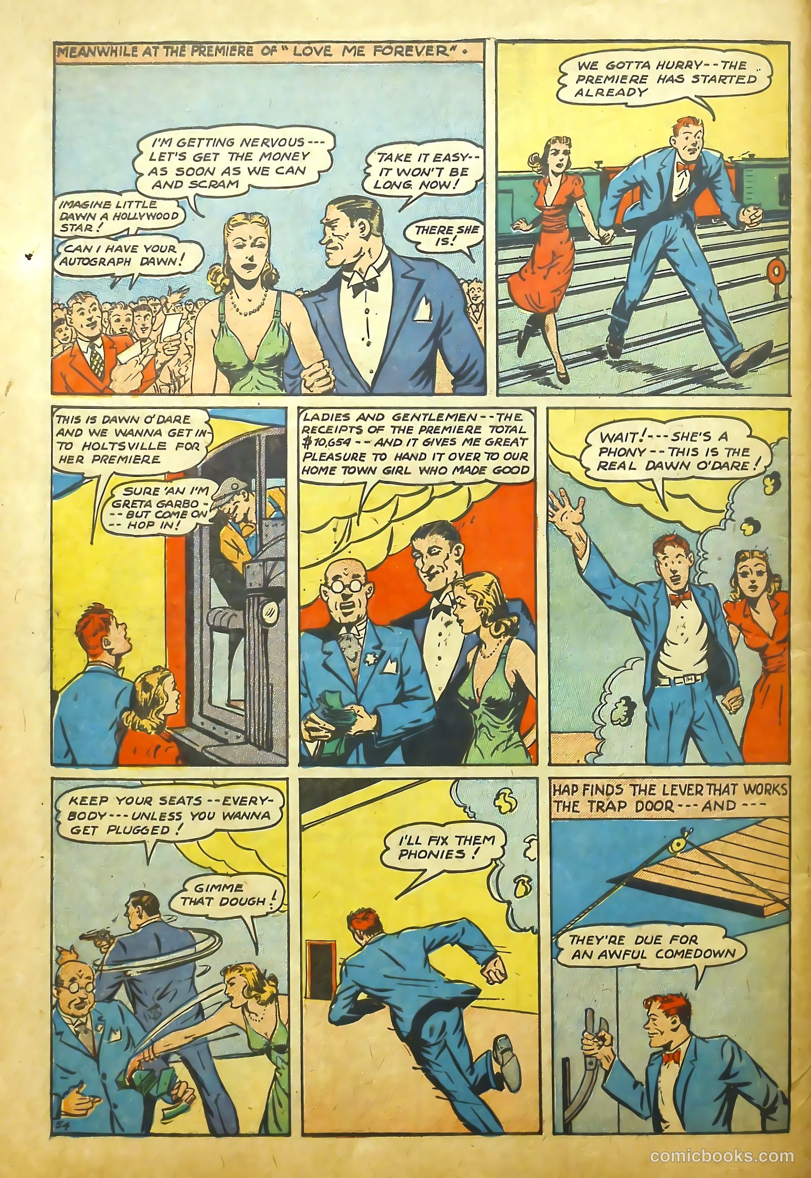 Lightning Comics #4 (1941) — page 55 of 66