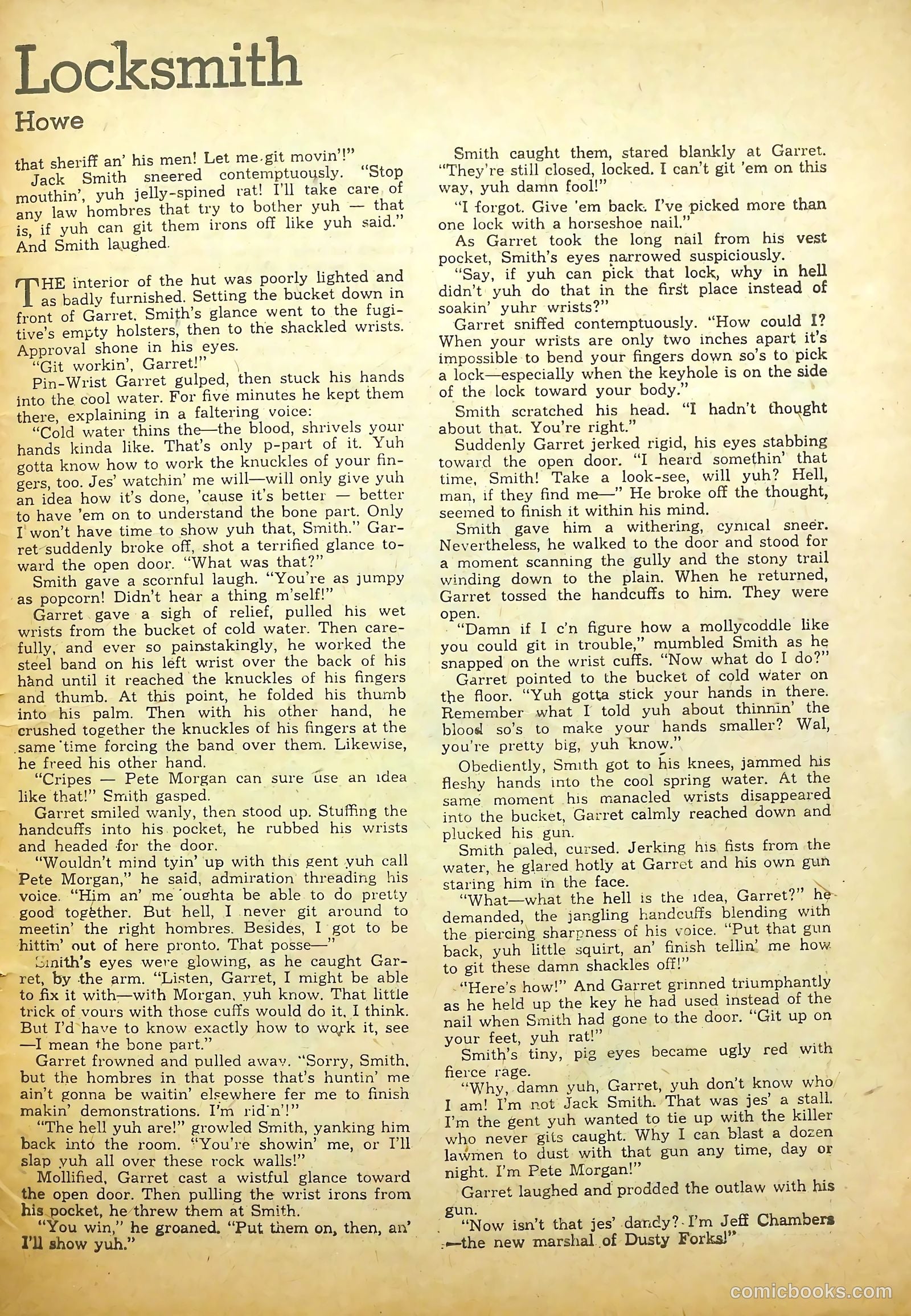 Lightning Comics #4 (1941) — page 58 of 66