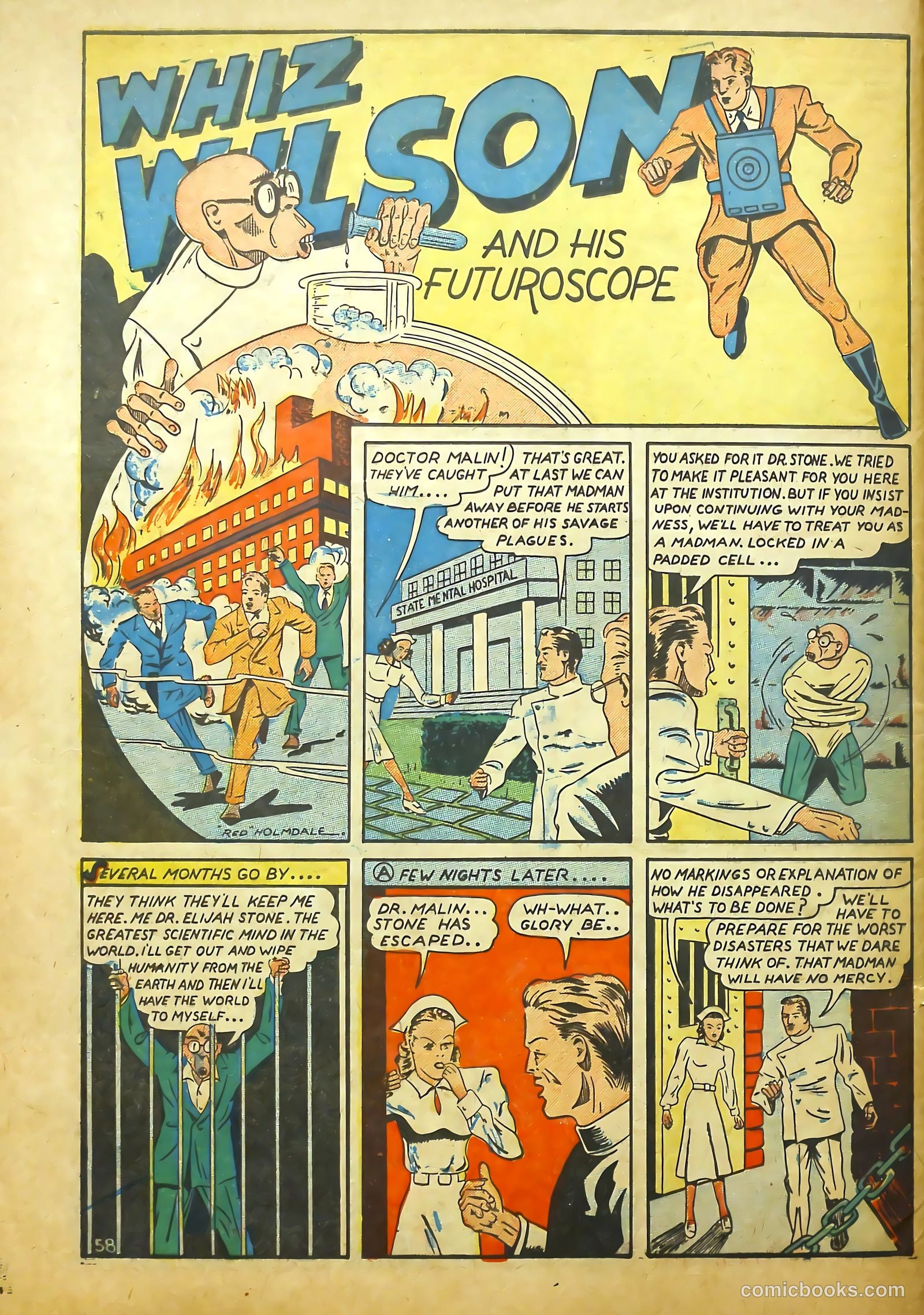 Lightning Comics #4 (1941) — page 59 of 66