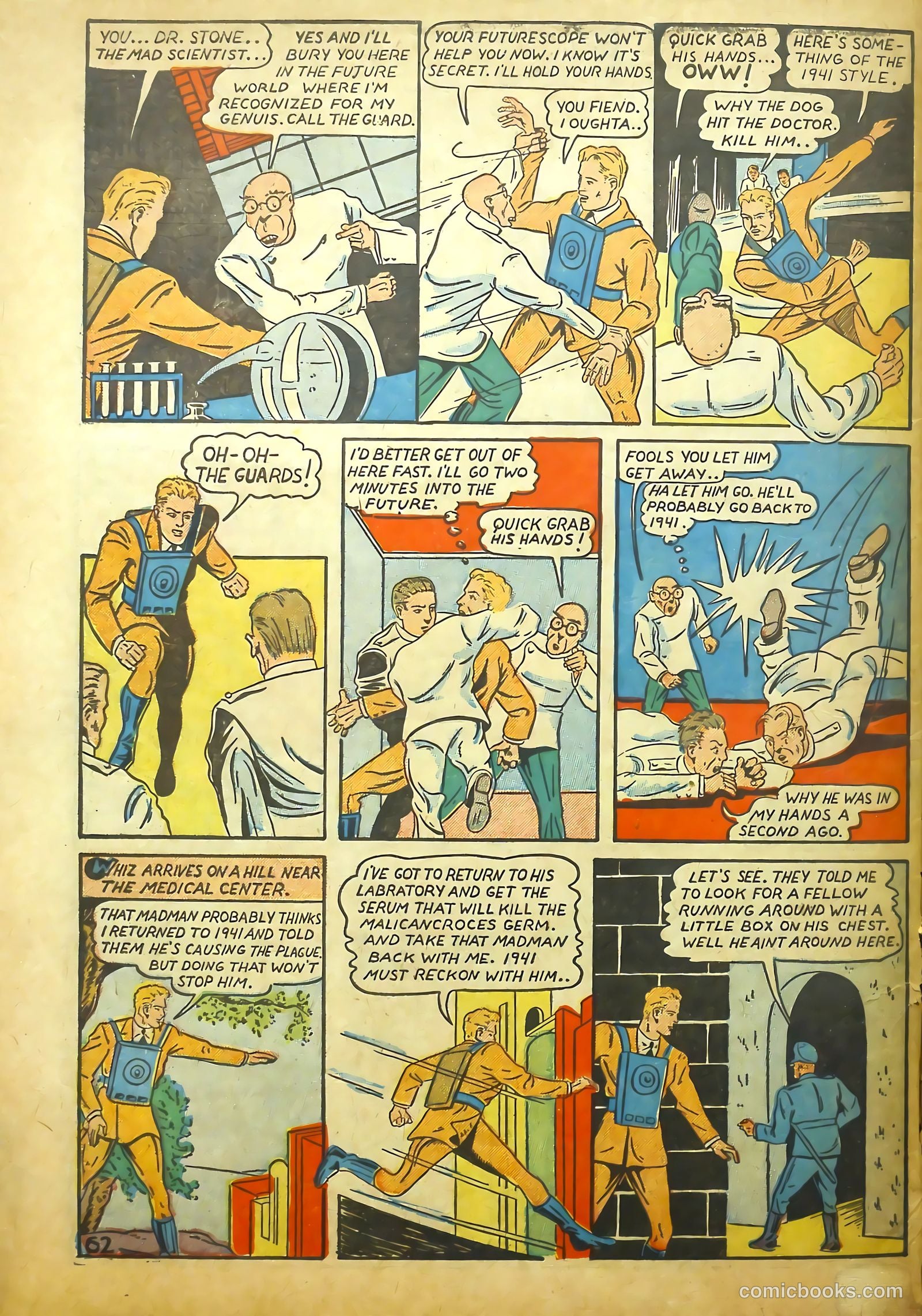 Lightning Comics #4 (1941) — page 63 of 66