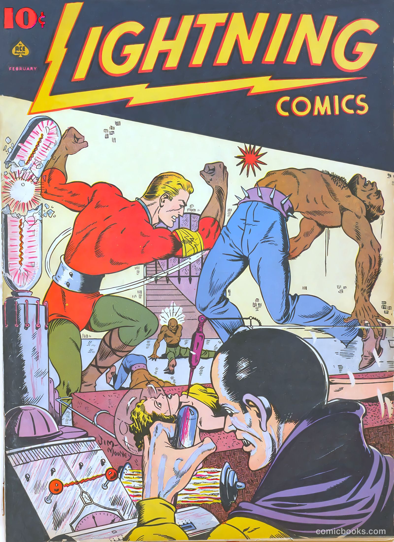 Lightning Comics #5 (1942) — page 2 of 72