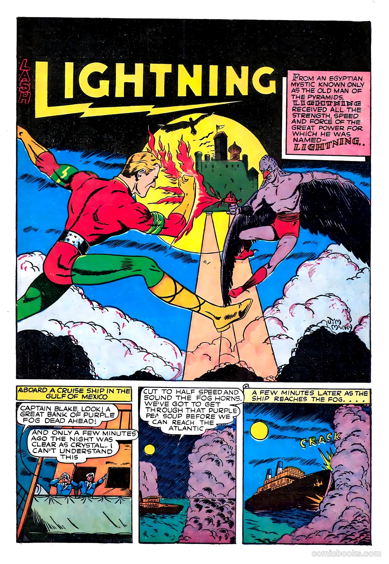 Lightning Comics #5 (1942) — page 4 of 72