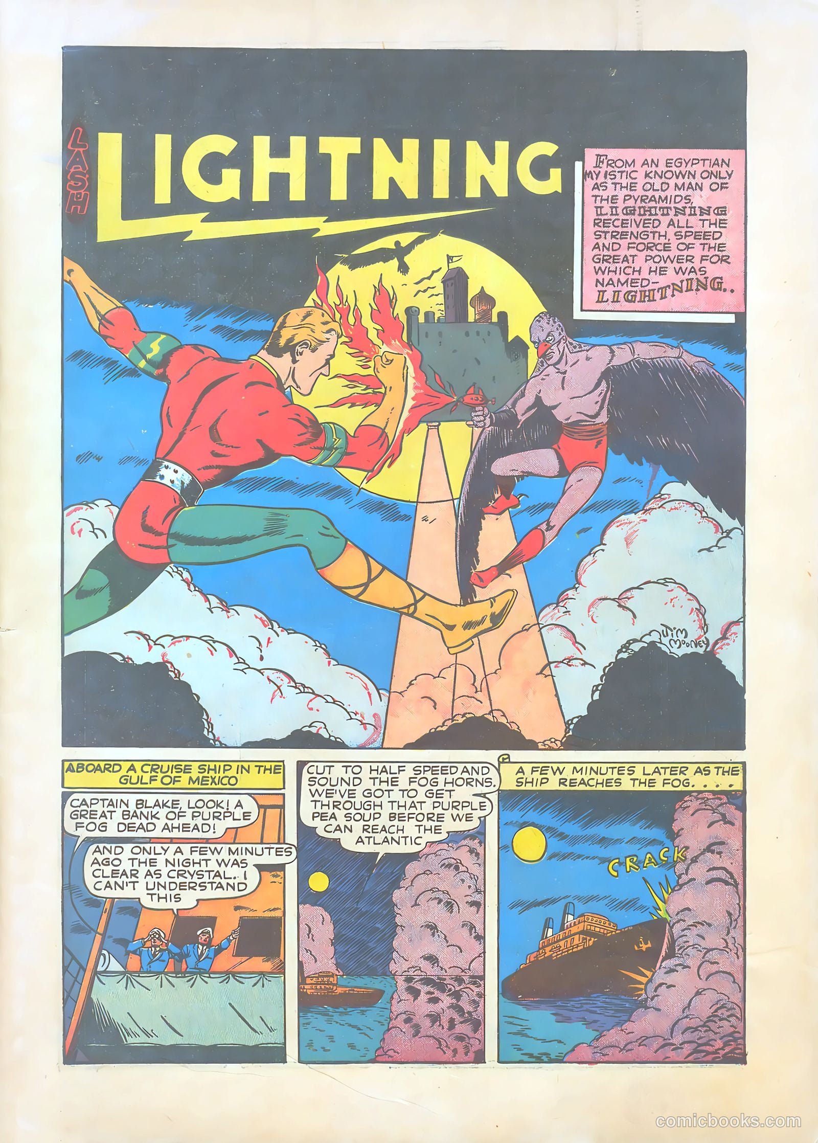 Lightning Comics #5 (1942) — page 5 of 72