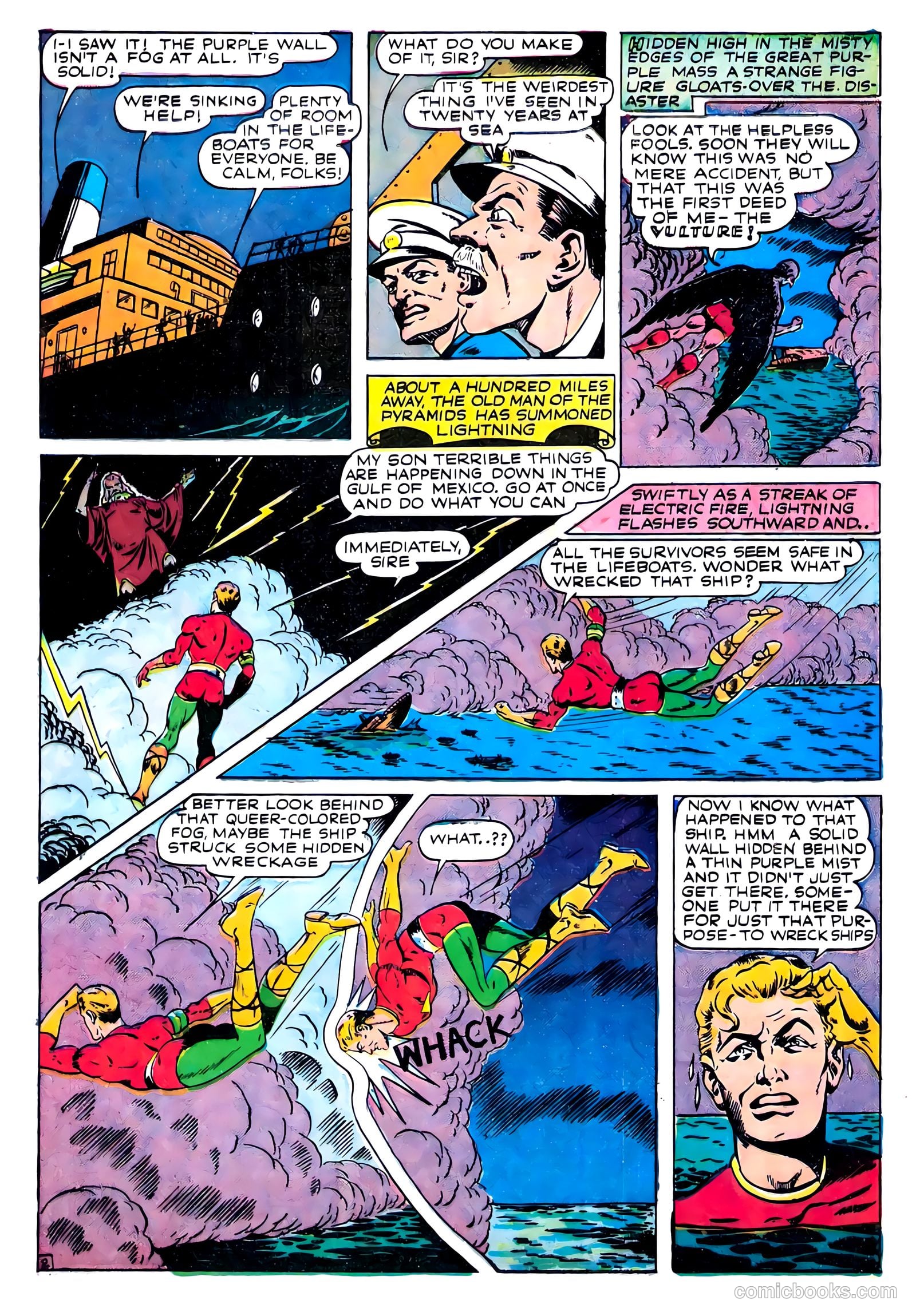 Lightning Comics #5 (1942) — page 6 of 72