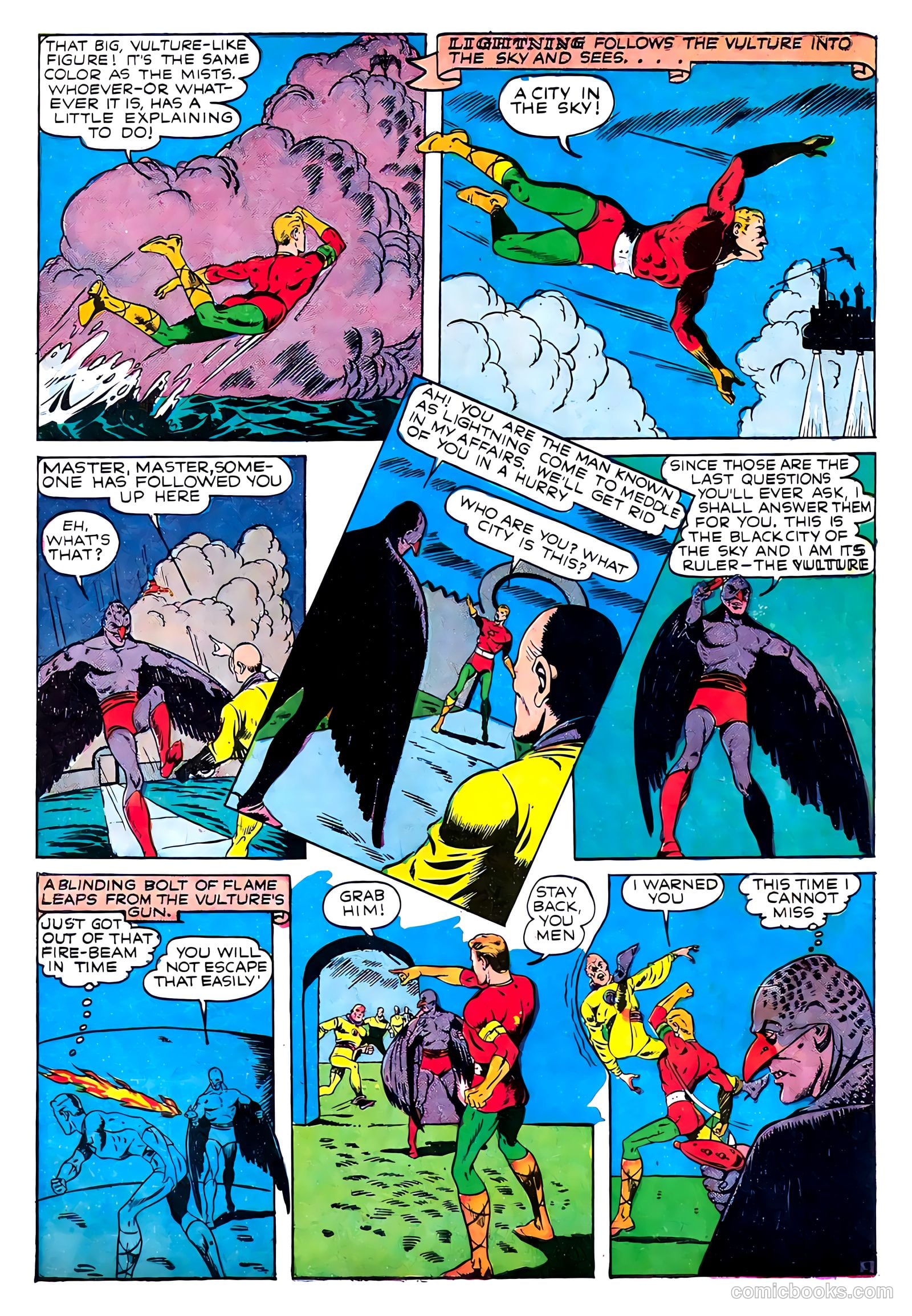 Lightning Comics #5 (1942) — page 7 of 72