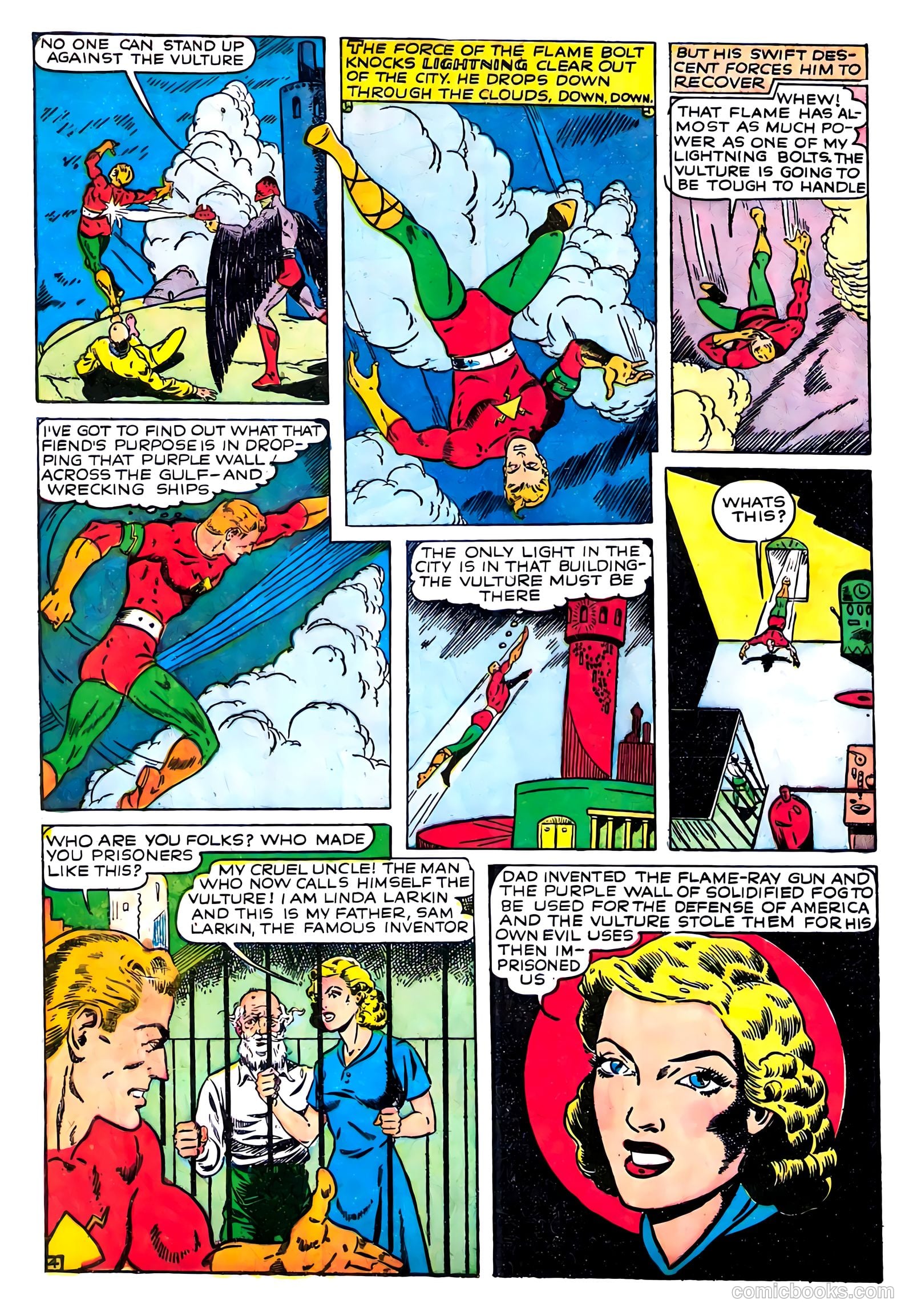 Lightning Comics #5 (1942) — page 8 of 72