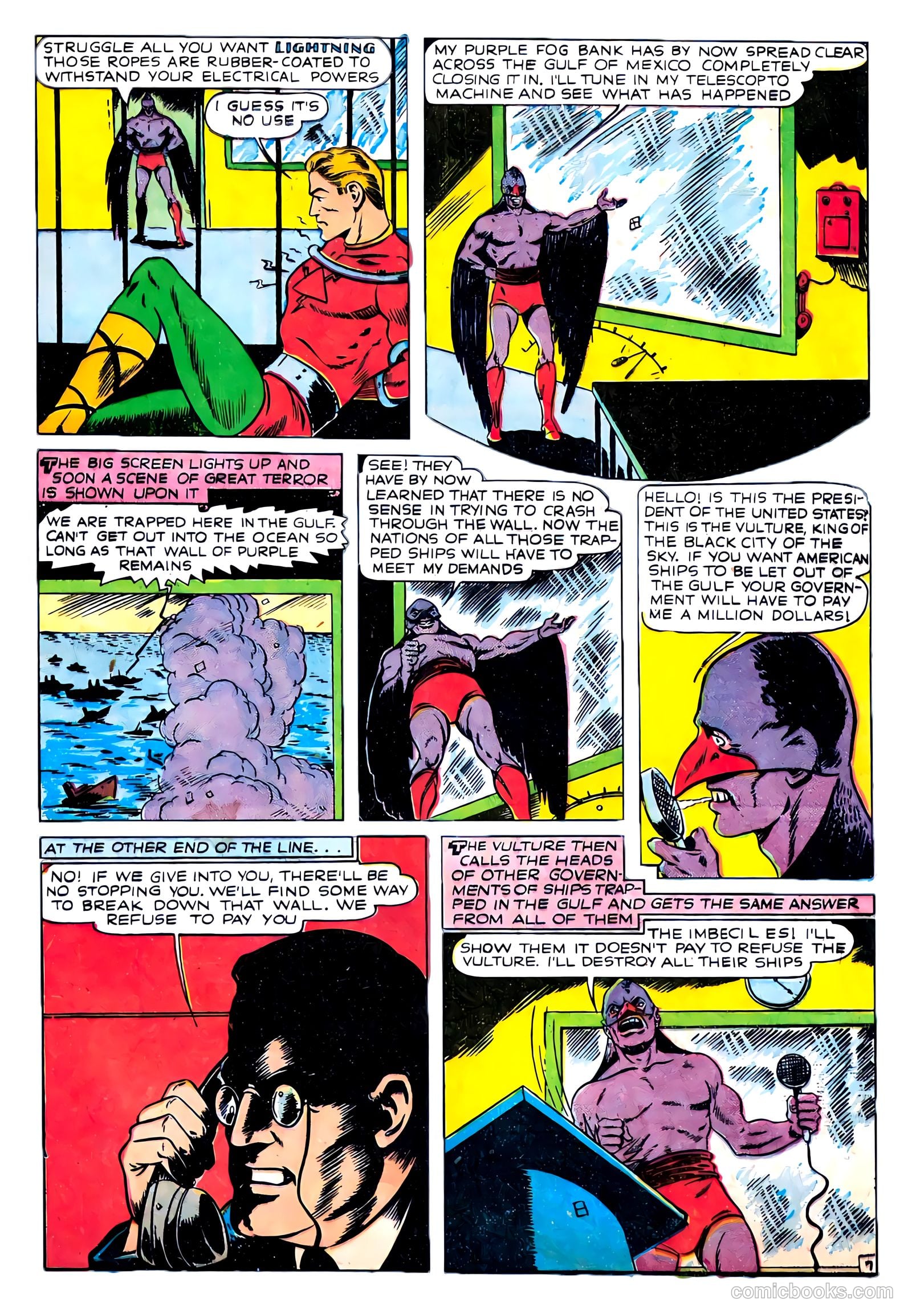 Lightning Comics #5 (1942) — page 11 of 72
