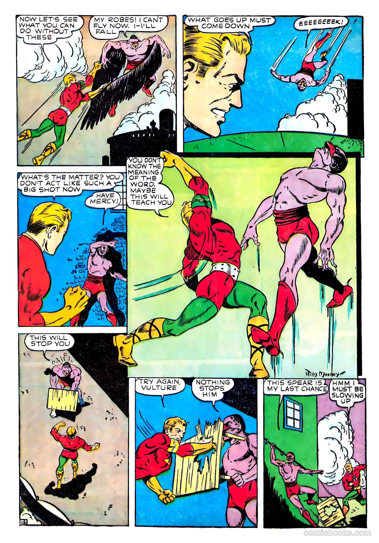 Lightning Comics #5 (1942) — page 16 of 72