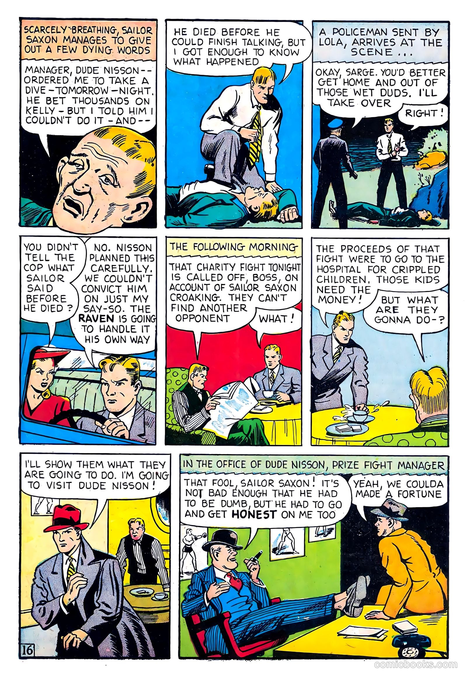 Lightning Comics #5 (1942) — page 20 of 72