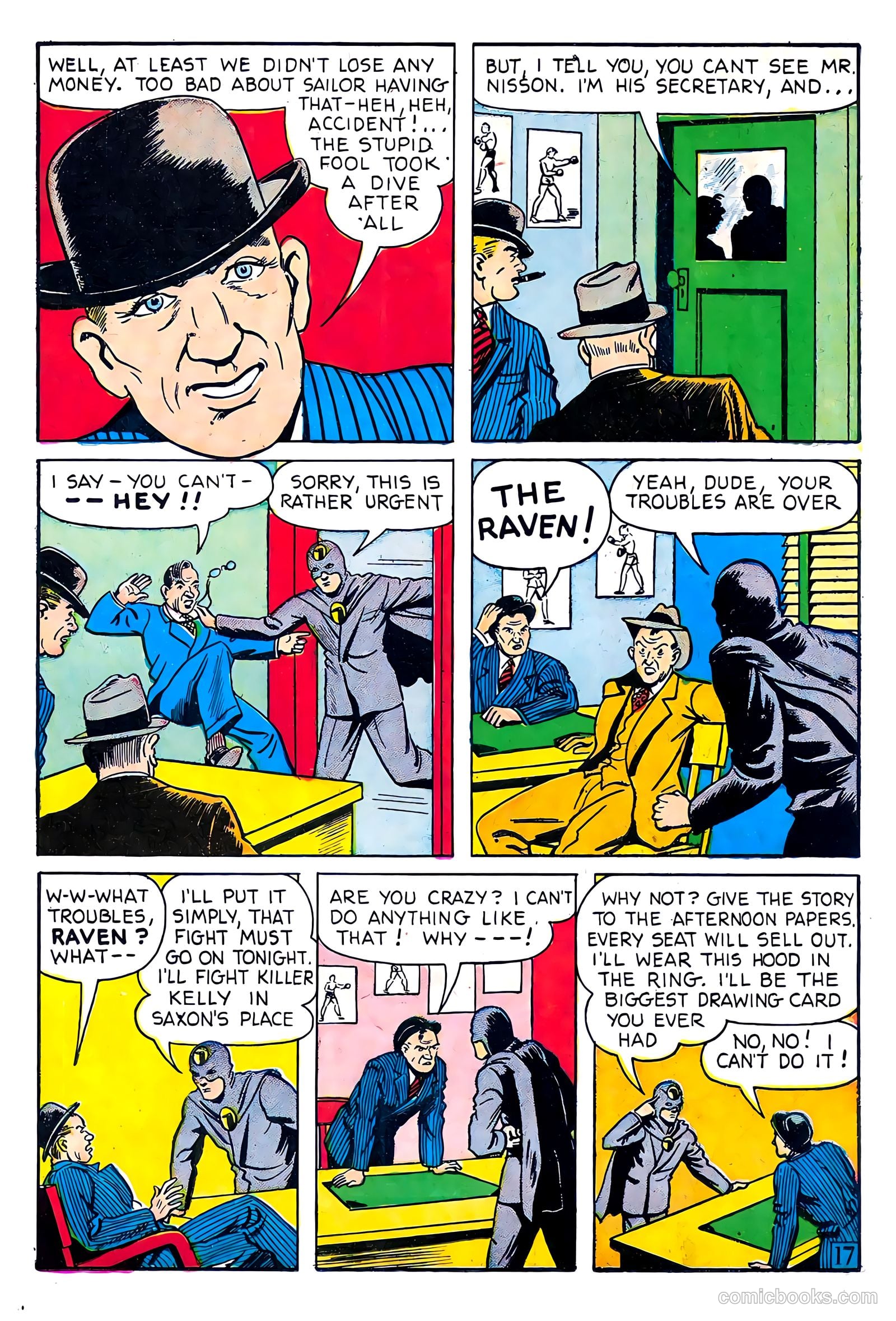 Lightning Comics #5 (1942) — page 21 of 72