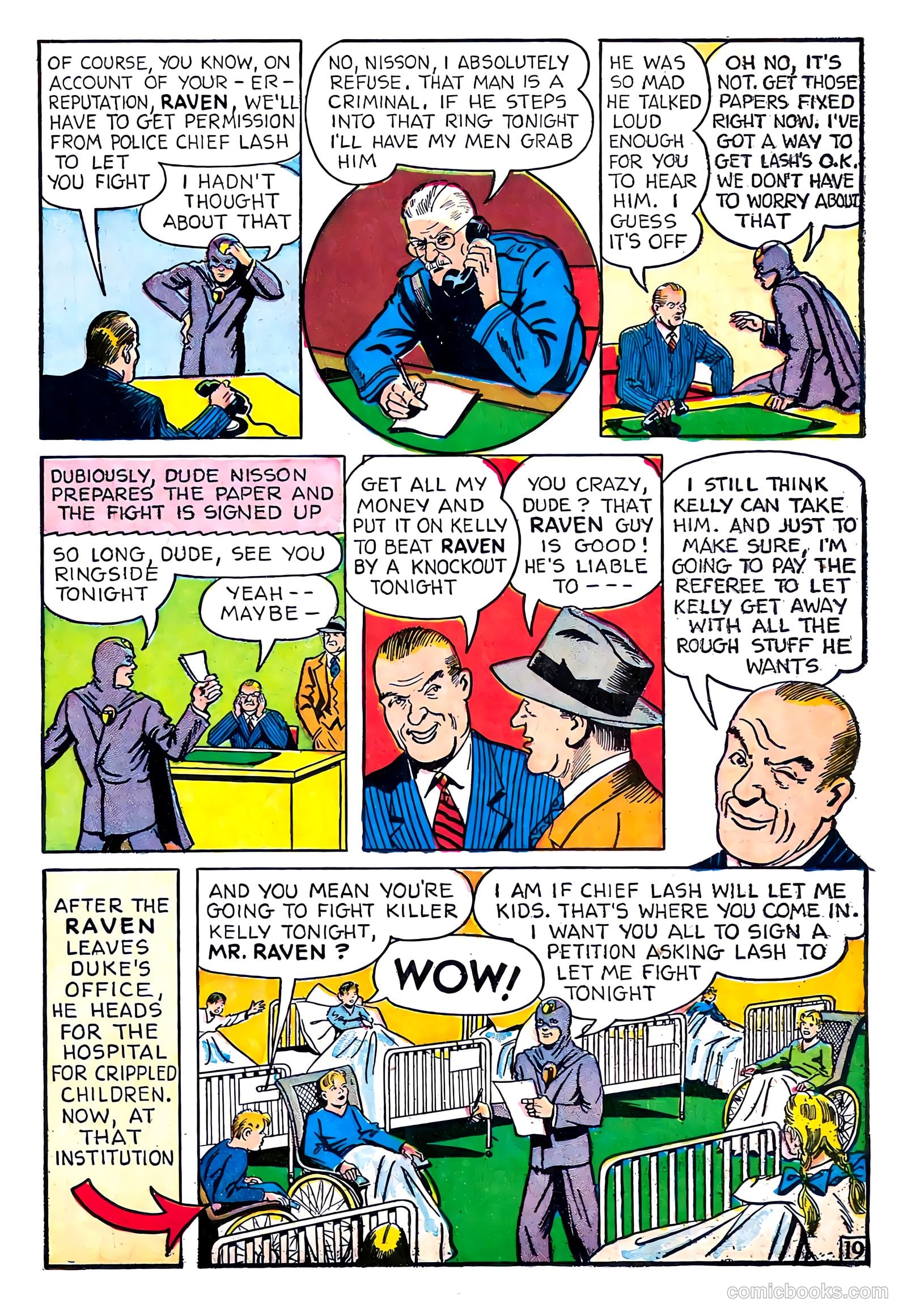 Lightning Comics #5 (1942) — page 23 of 72